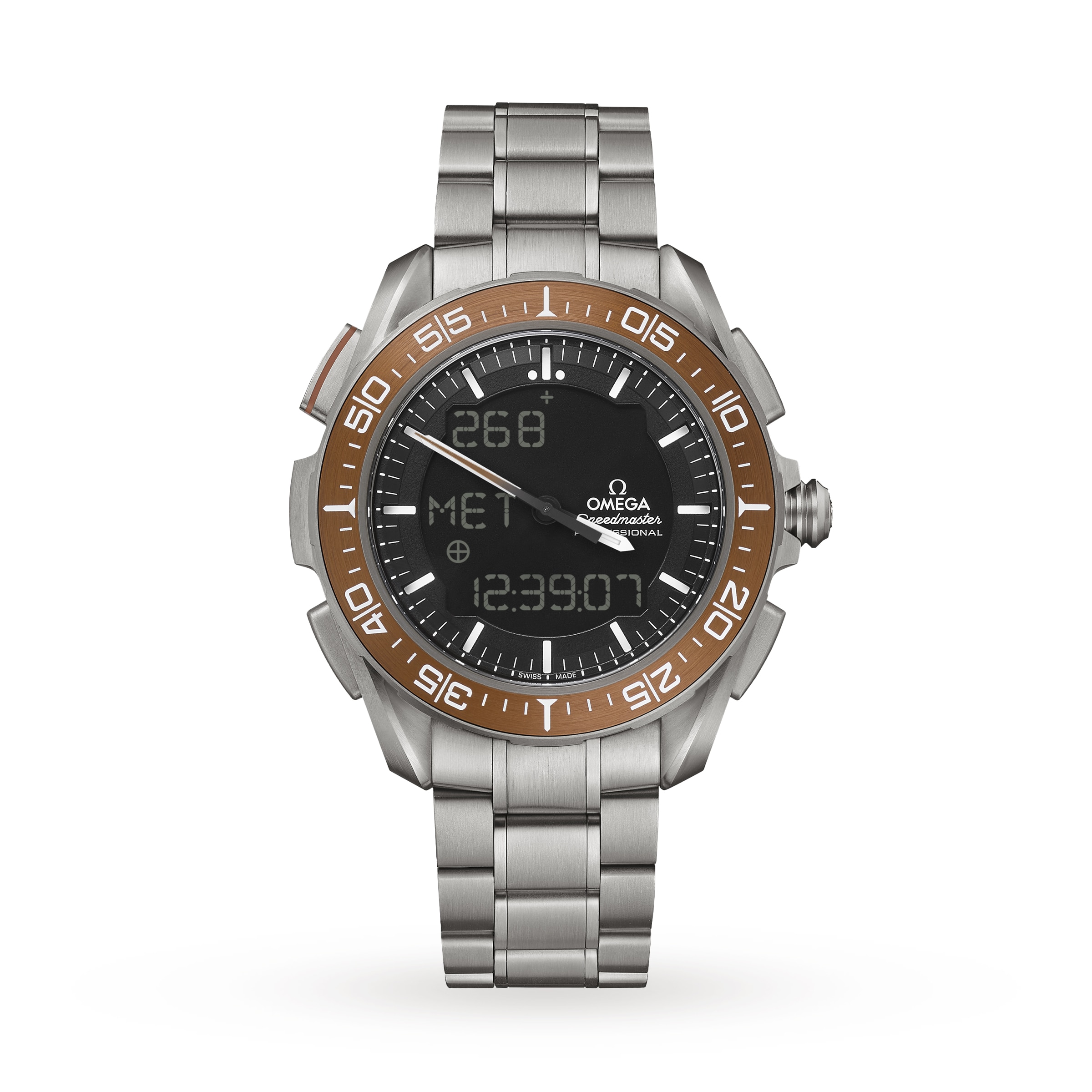 Omega Speedmaster Time On Mars 45mm Mens Watch-P17332038