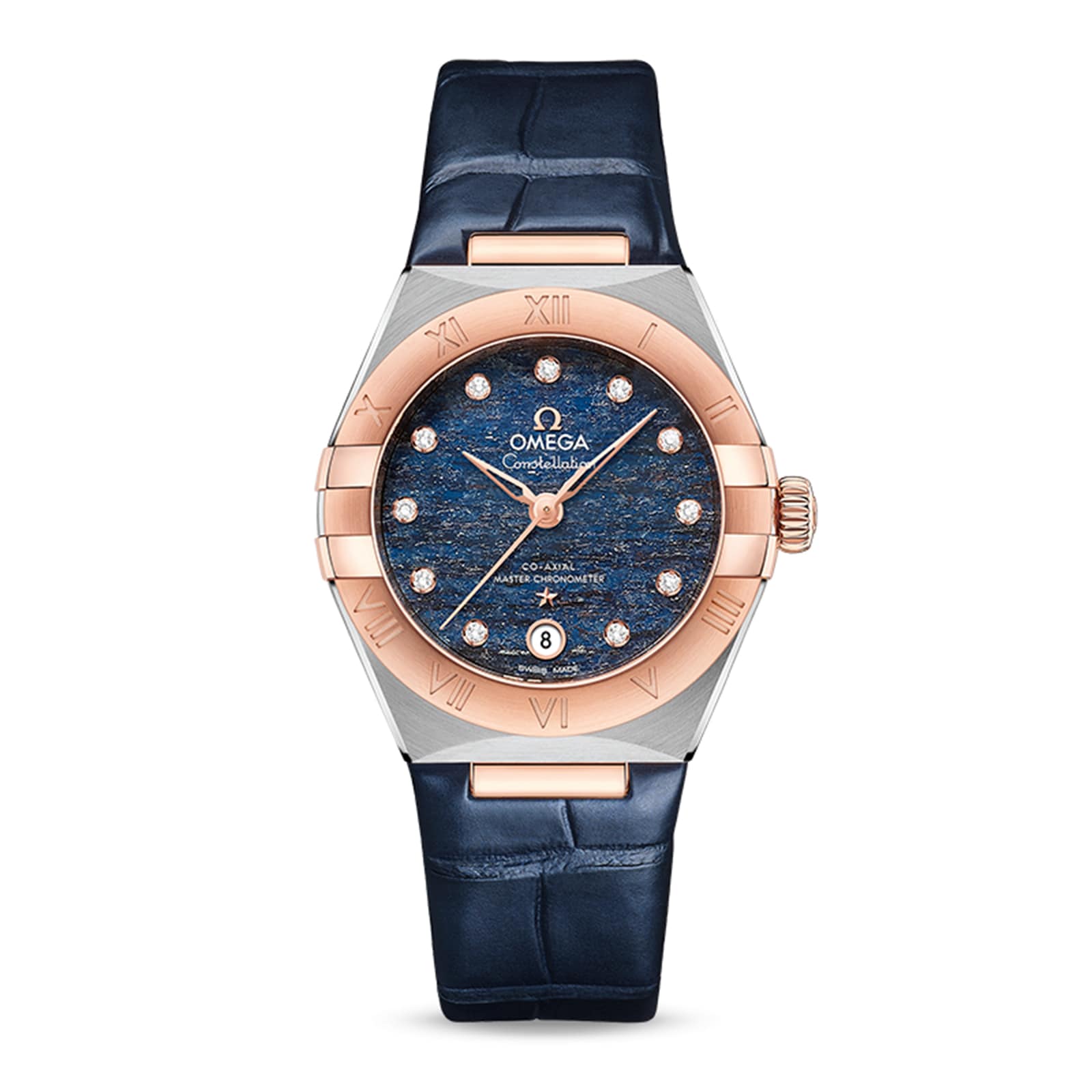 Omega Constellation Co-Axial Master Chronometer 29mm Ladies Watch Blue-P17331921