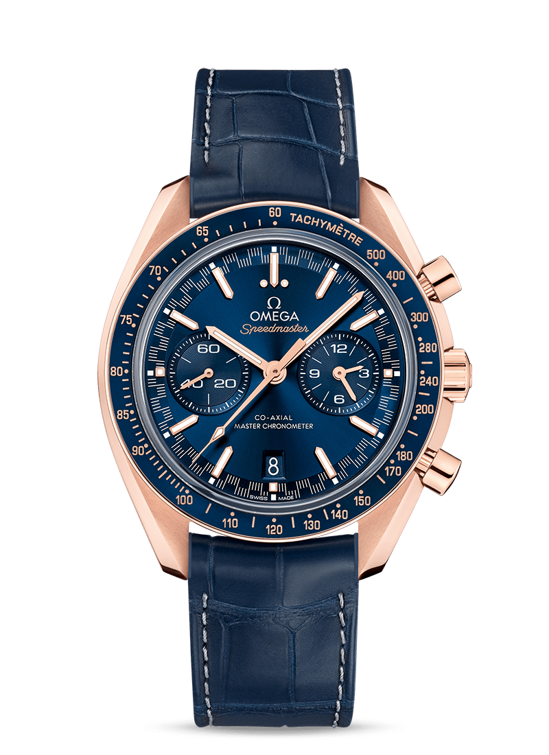 Speedmaster RACING SednaTM gold Blue 44.25mm