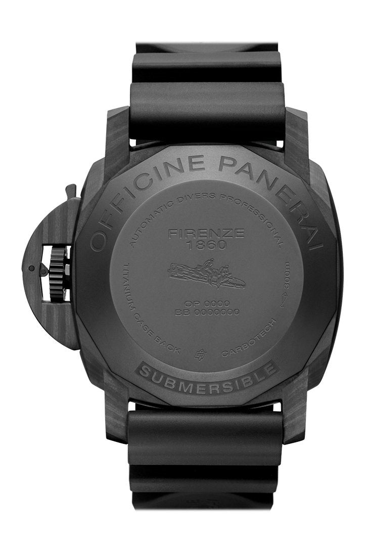 Panerai Luminor Submersible 1950 Carbotech™ 3 Days Automatic 47mm Black Dial Men's Watch Pam00616