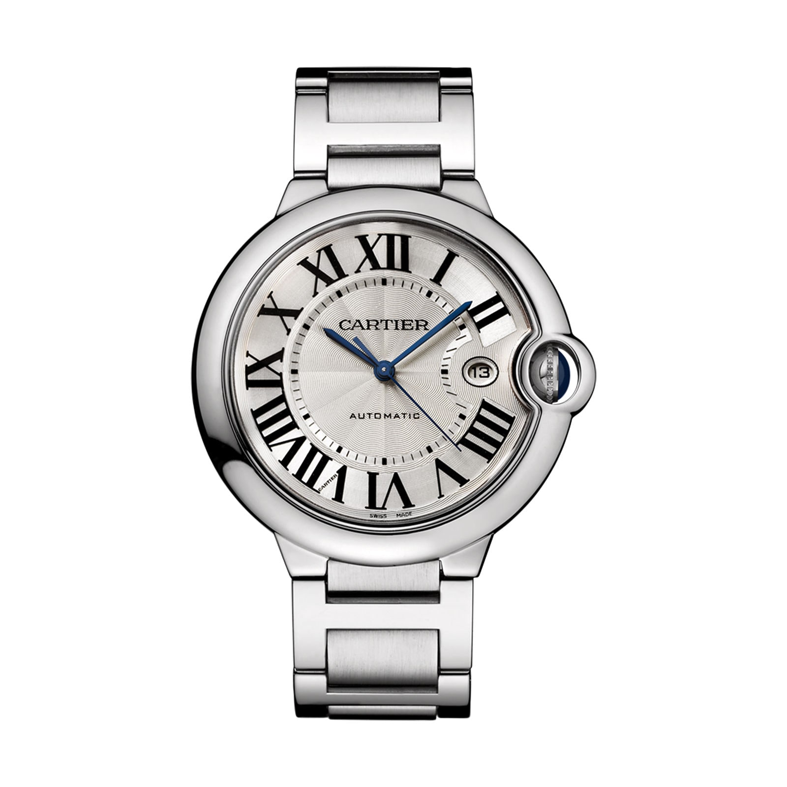 Cartier Ballon Bleu De Cartier Watch 42mm, Automatic Movement, Steel-P17310328