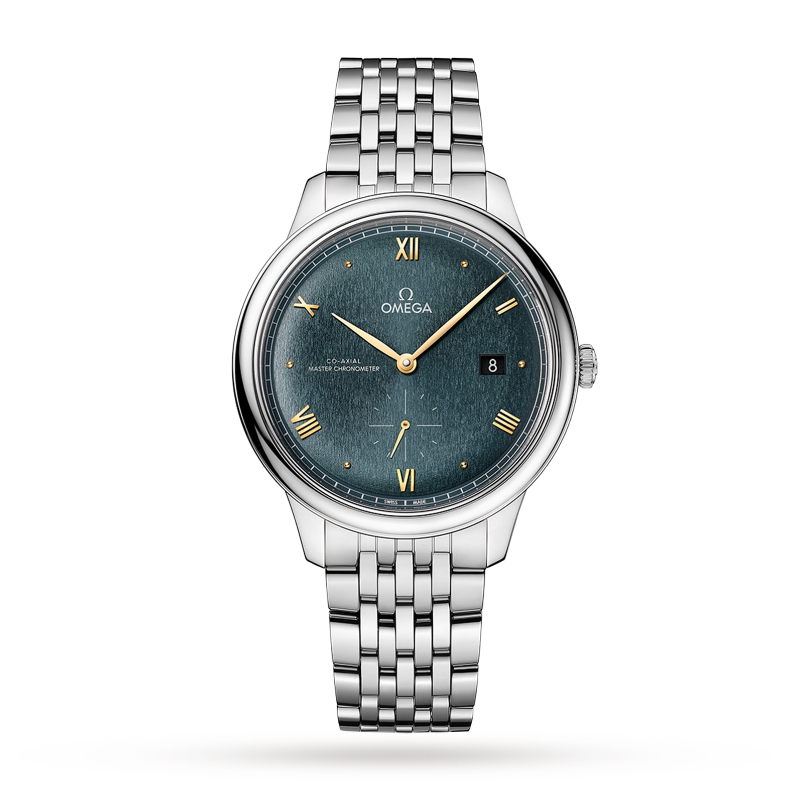 Omega De Ville Prestige Co-Axial Master Chronometer Small Seconds 41mm Mens Watch Green-P17332119