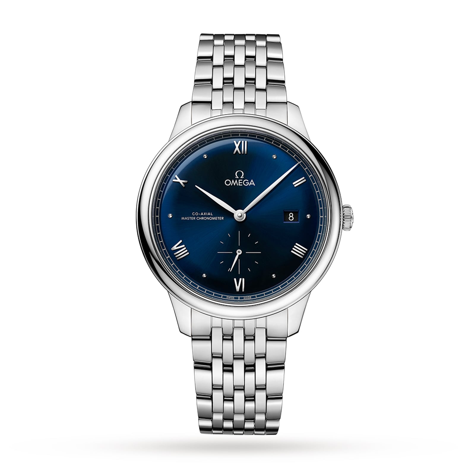 Omega De Ville Prestige Co-Axial Master Chronometer Small Seconds 41mm Mens Watch Blue-P17332117