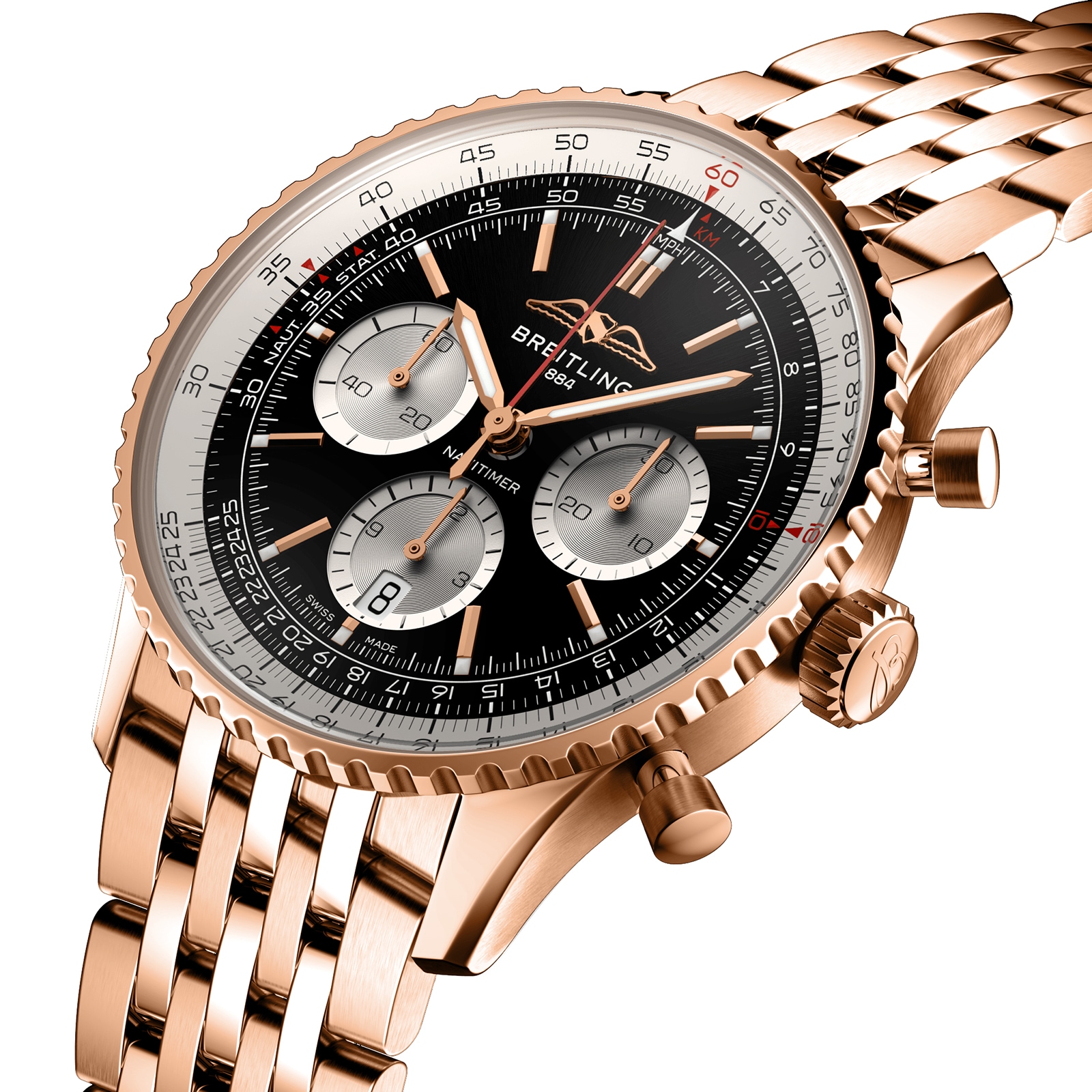 Breitling Navitimer B01 Chronograph 43mm Mens Watch Black-P17532094