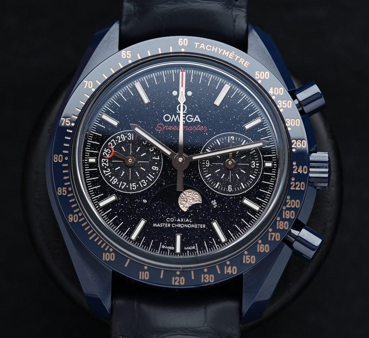 Omega Speedmaster Blue Side Of The Men's Watch 304.93.44.52.03.002
