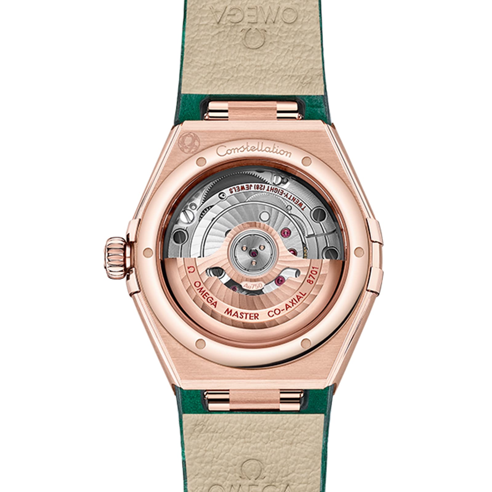 Omega Constellation Co-Axial Master Chronometer 29mm Ladies Watch Green-P17331932