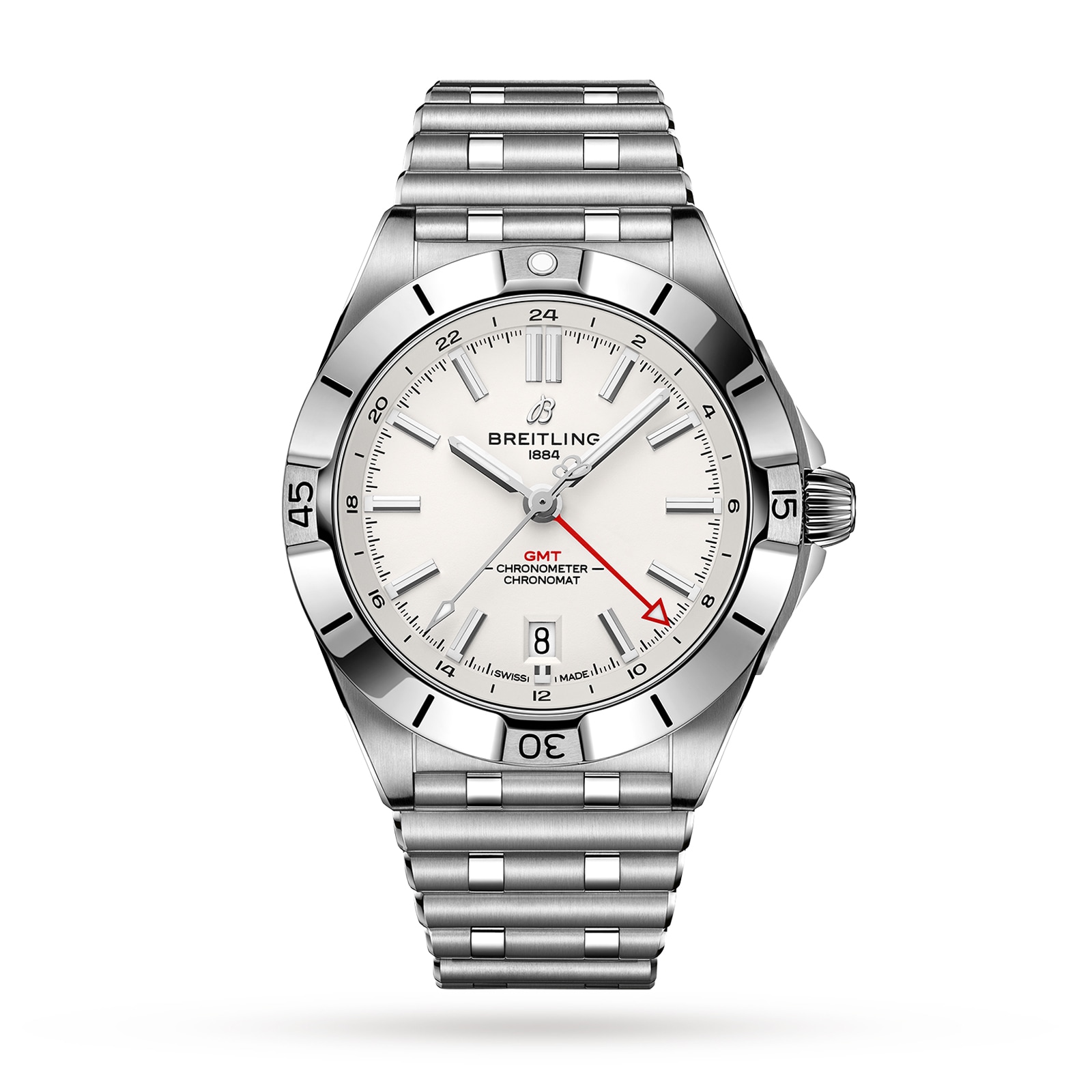 Breitling Chronomat Automatic GMT 40 White Dial-P17532160