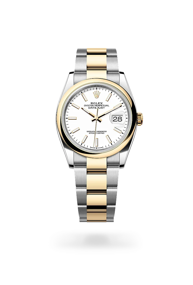 Rolex Datejust 36 in Yellow Rolesor - combination of Oystersteel and yellow gold, M126203-0020 | Walters & Hogsett