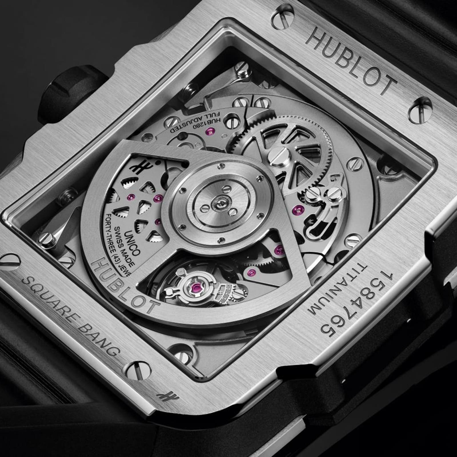 Hublot Square Bang Unico Titanitum Men's