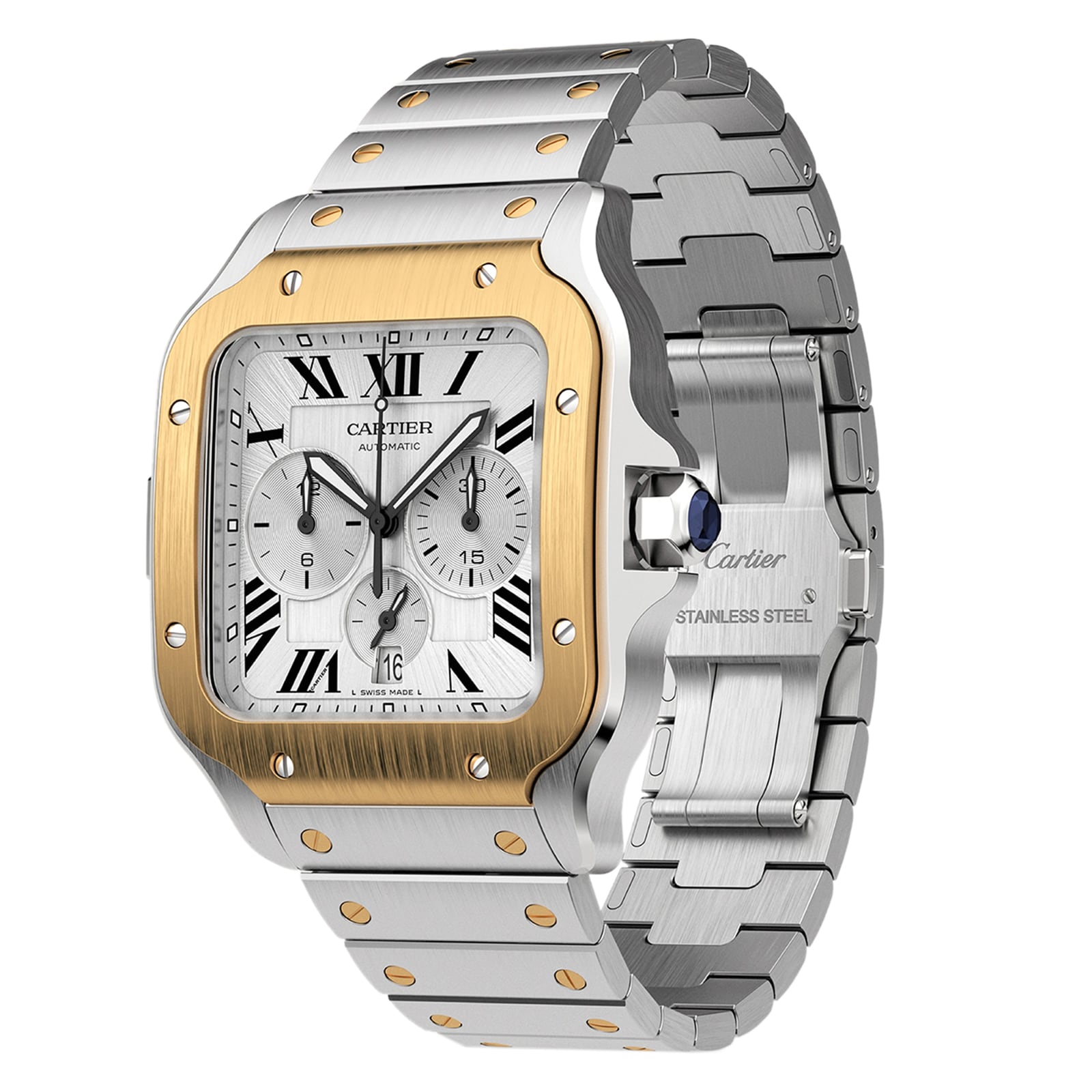 Cartier Santos de Cartier Chronograph Men's