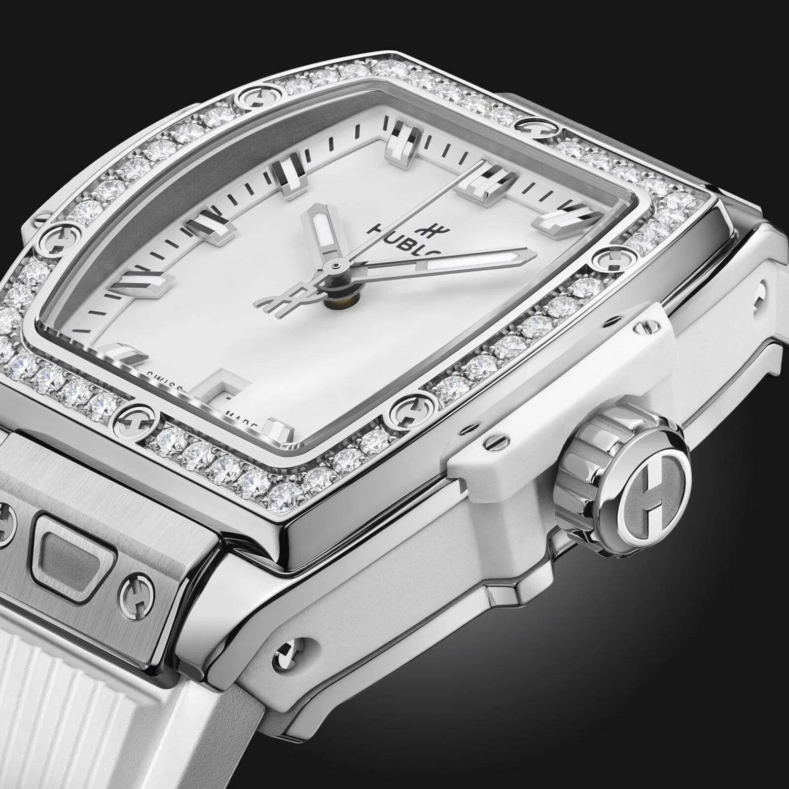 Hublot Spirit Of Big Bang Steel White Diamonds Women's