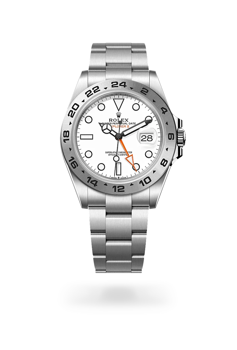 Rolex Explorer II in Oystersteel, M226570-0001 | Walters & Hogsett