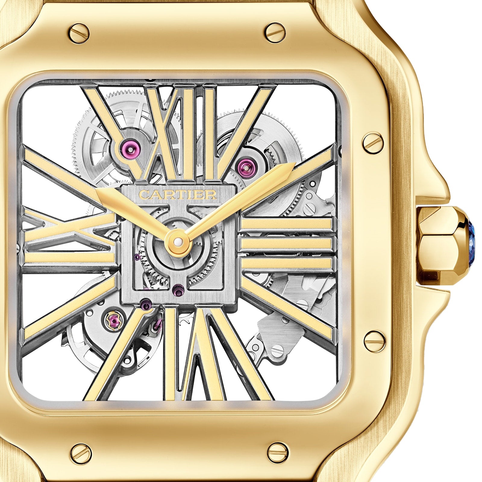 Cartier Santos de Cartier Skeleton Men's