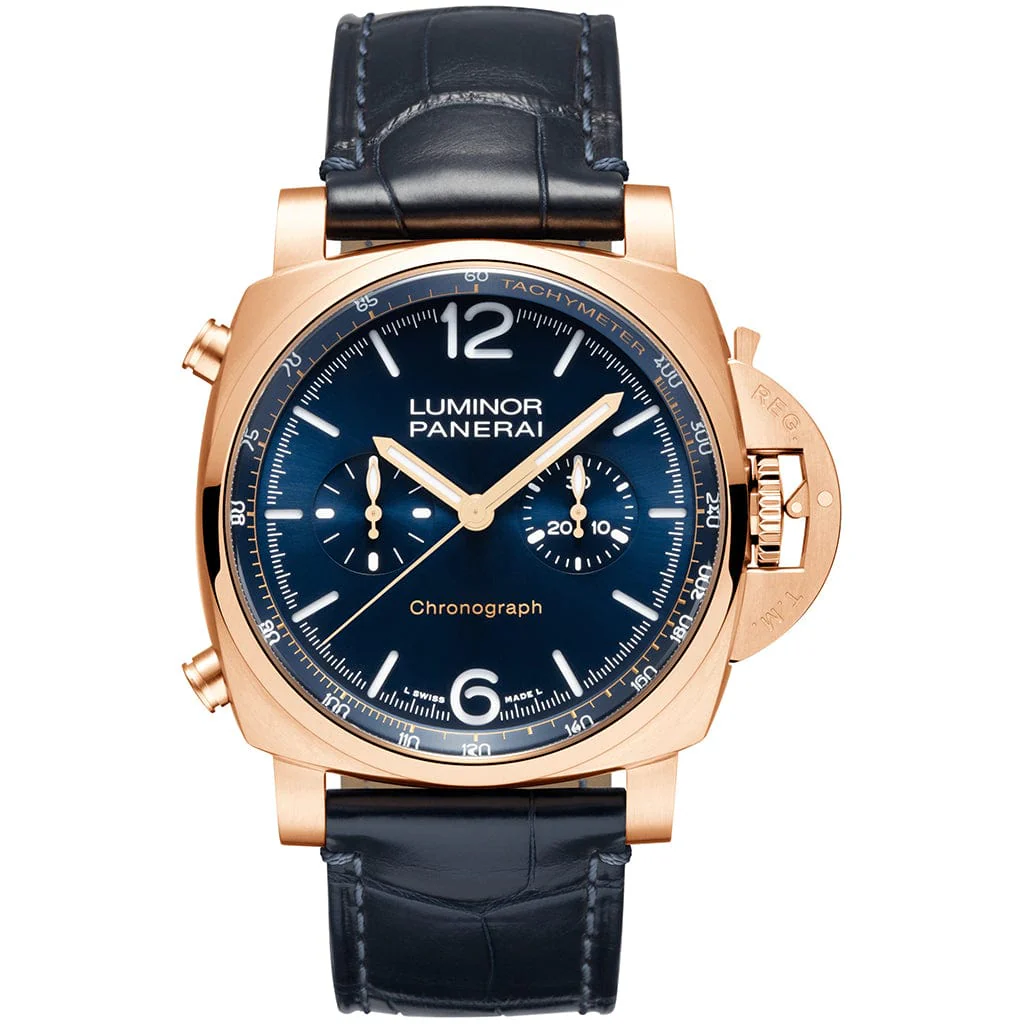 PANERAI Luminor Chrono Goldtech™ Blu Notte PAM01111 Men's