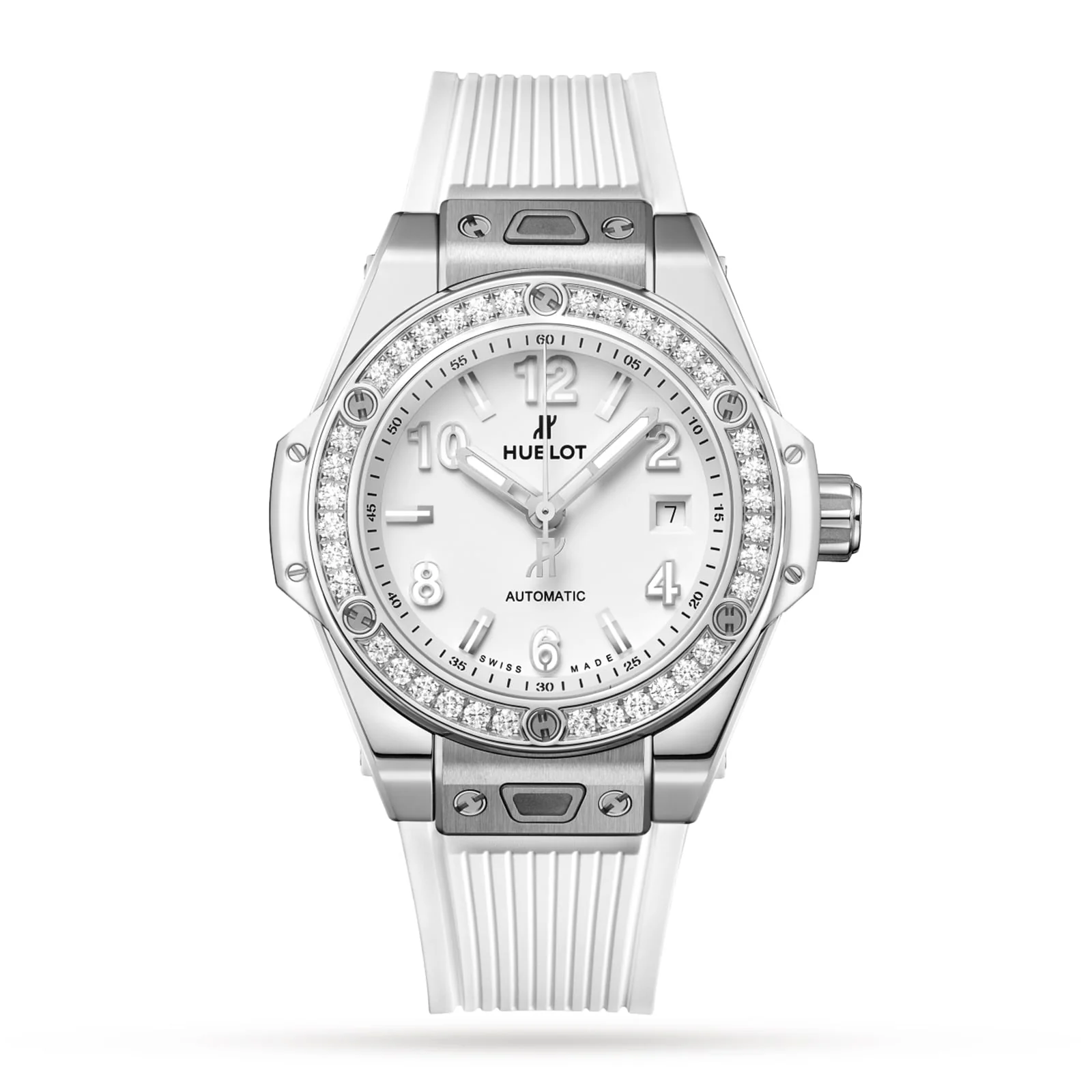 Hublot Big Bang One Click Steel White Diamonds Women's