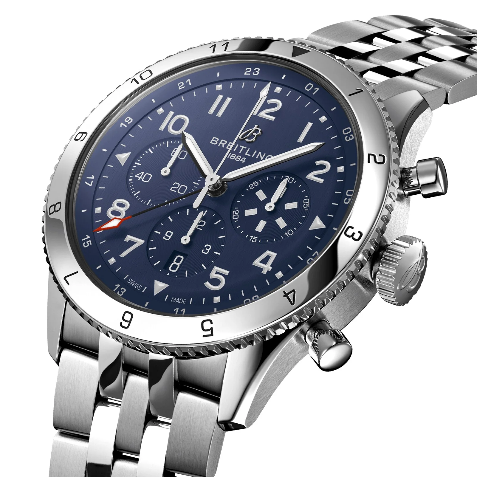 Breitling Super AVI B04 Chronograph GMT 46 Tribute To Vought F4U Men's Aviator