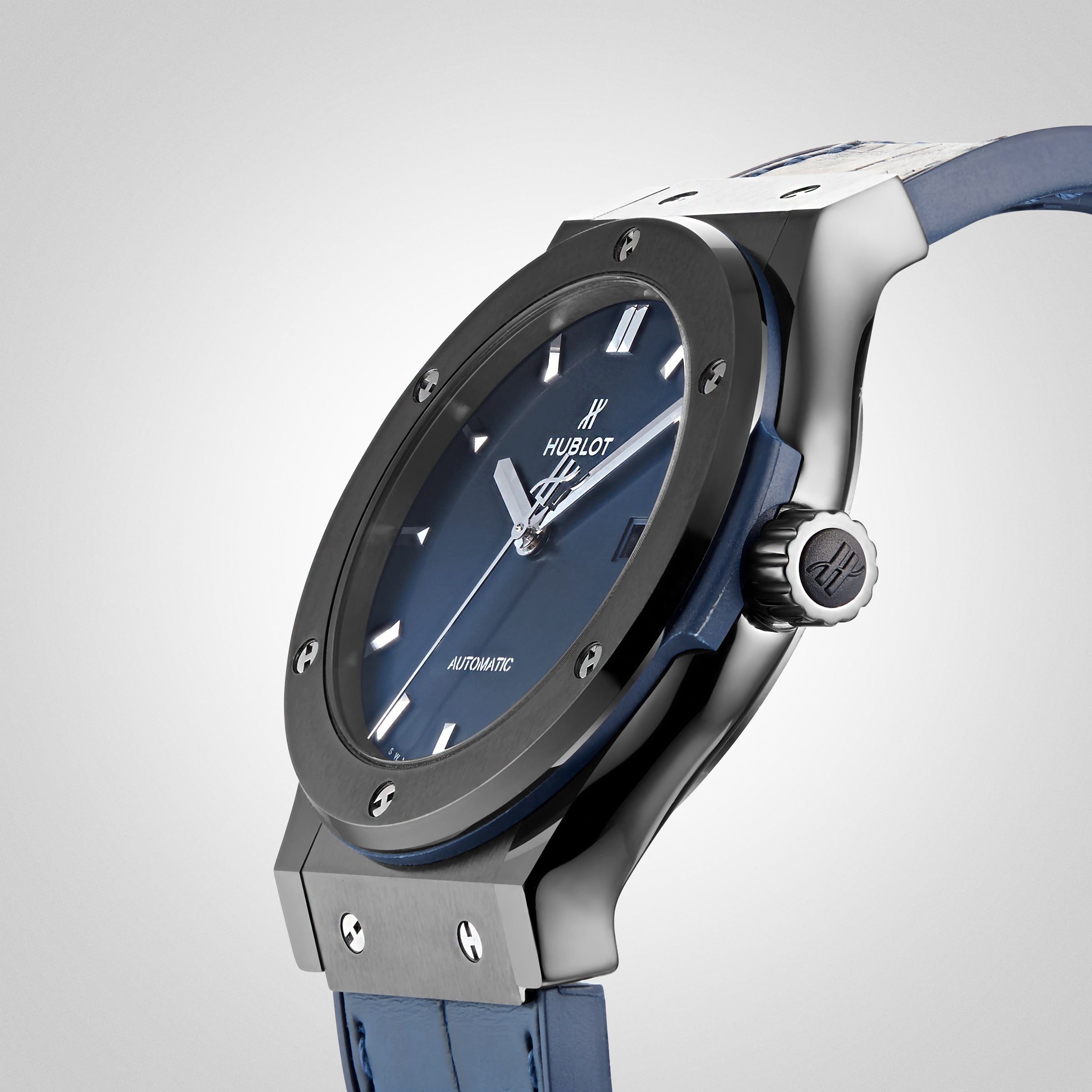 Hublot Classic Fusion Ceramic Blue Men's