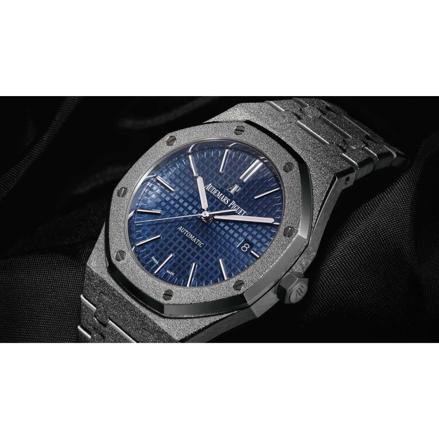 Frosted AP Blue Replica Audemars Piguet