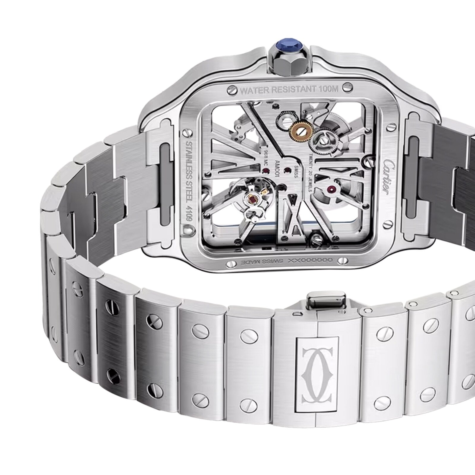 Cartier Santos de Cartier Skeleton Men's
