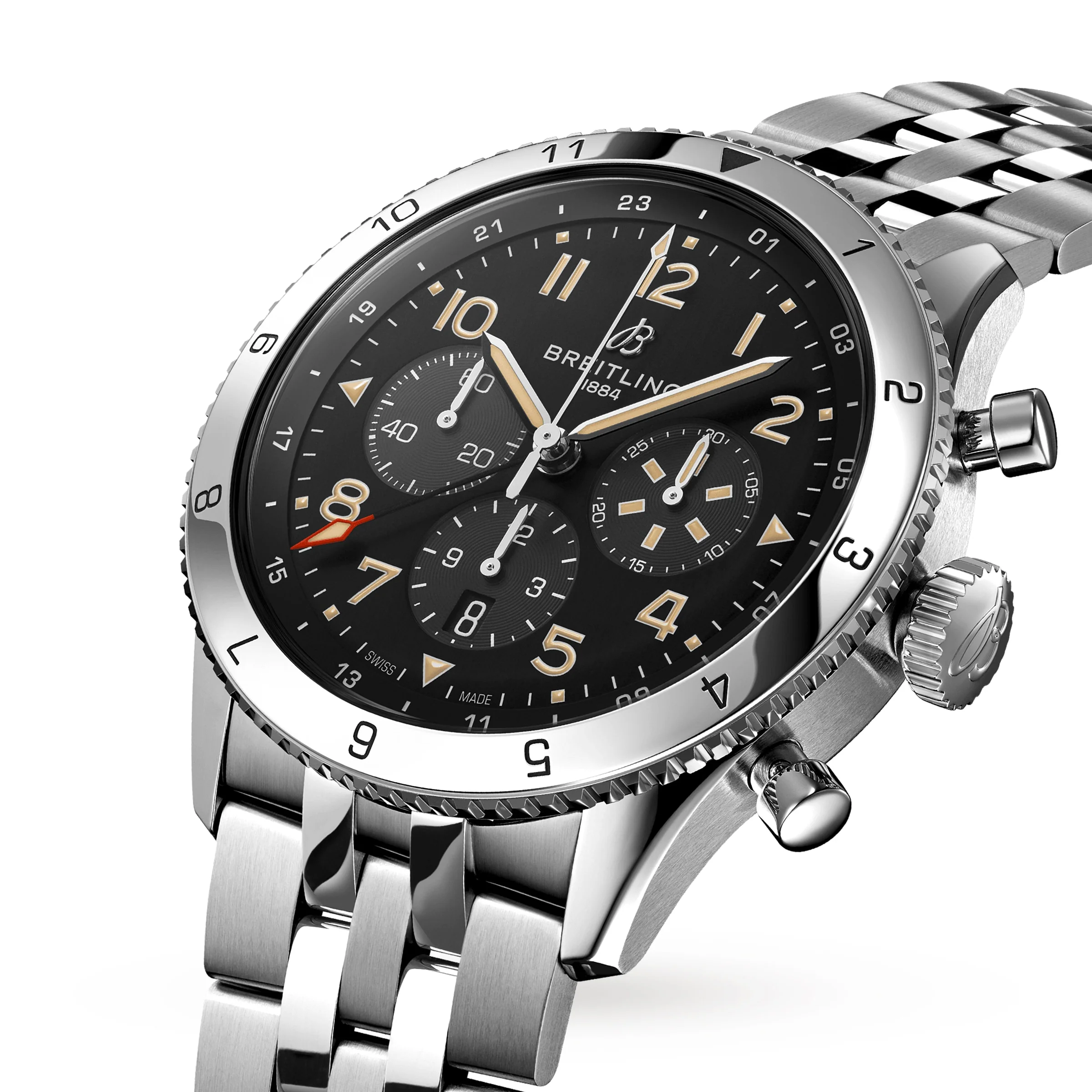 Breitling Super AVI B04 Chronograph GMT 46 P-51 Mustang Men's Aviator
