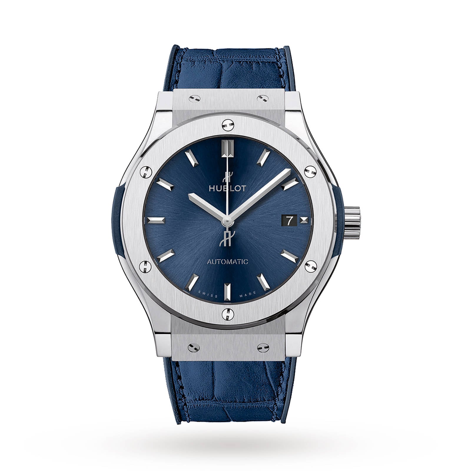 Hublot Classic Fusion Titanium Blue Men's