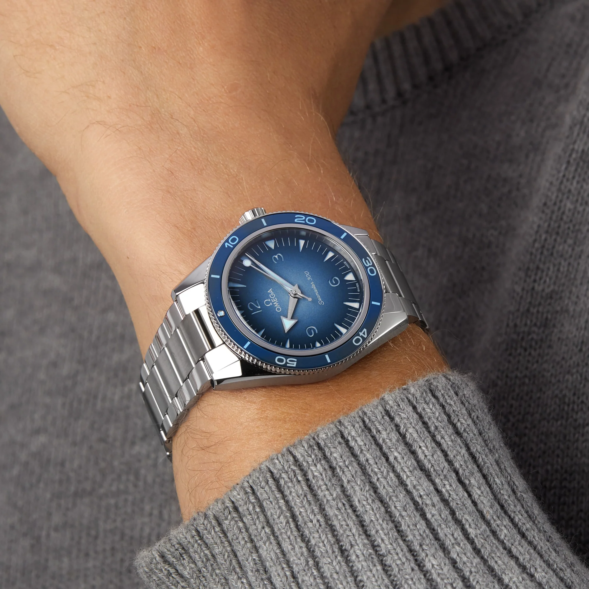 OMEGA Seamaster 300 Summer Blue Men's