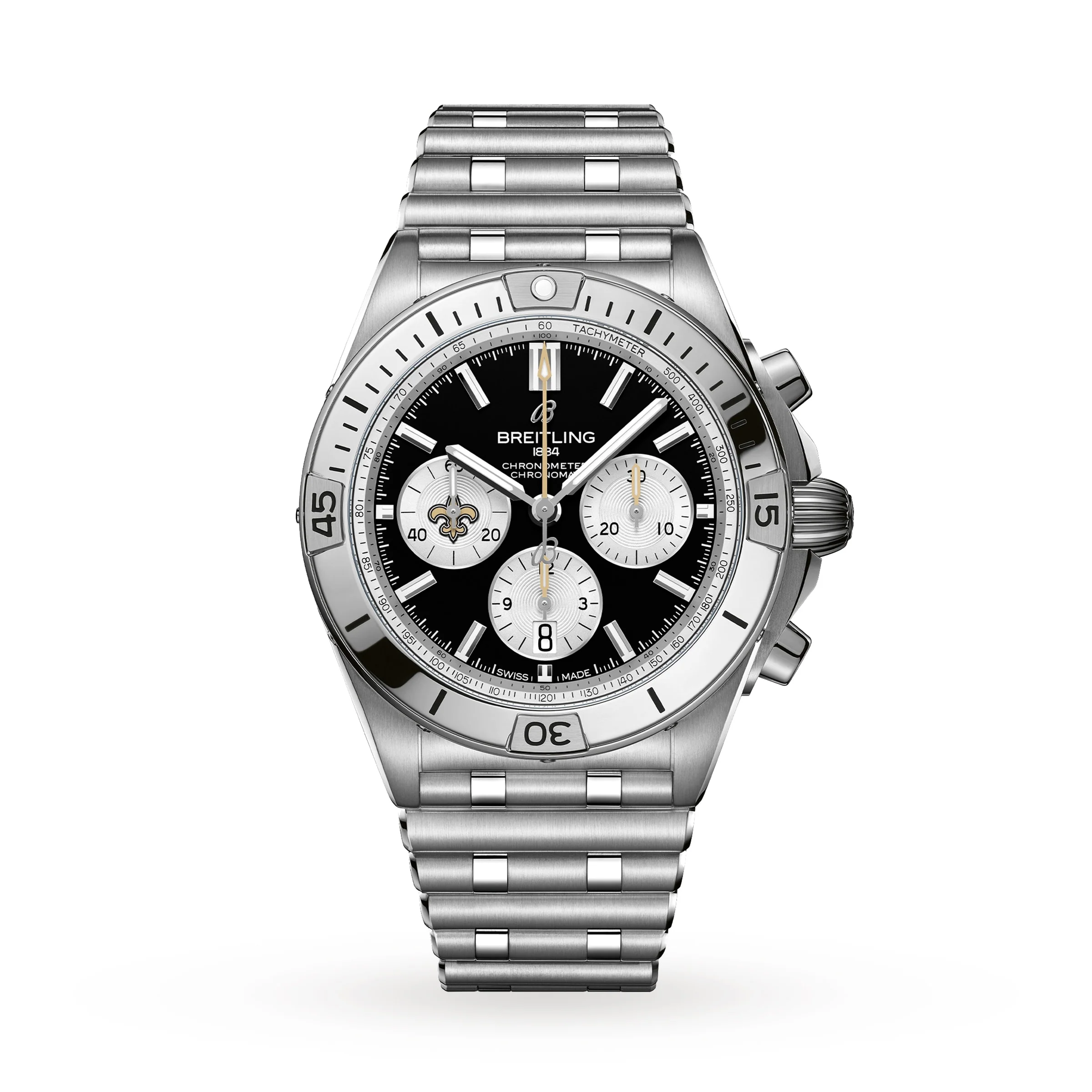 Breitling Chronomat B01 42 NFL New Orleans Saints Edition Men's