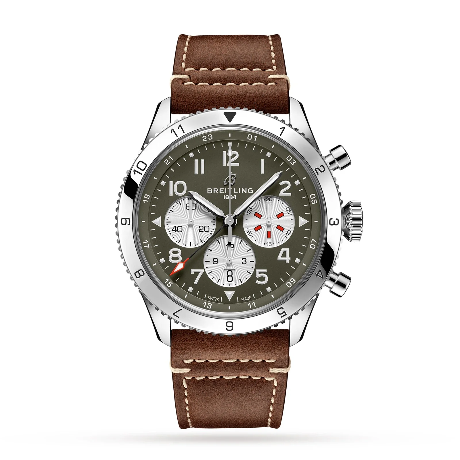 Breitling Super AVI B04 Chronograph GMT 46 Curtiss Warhawk Men's Aviator