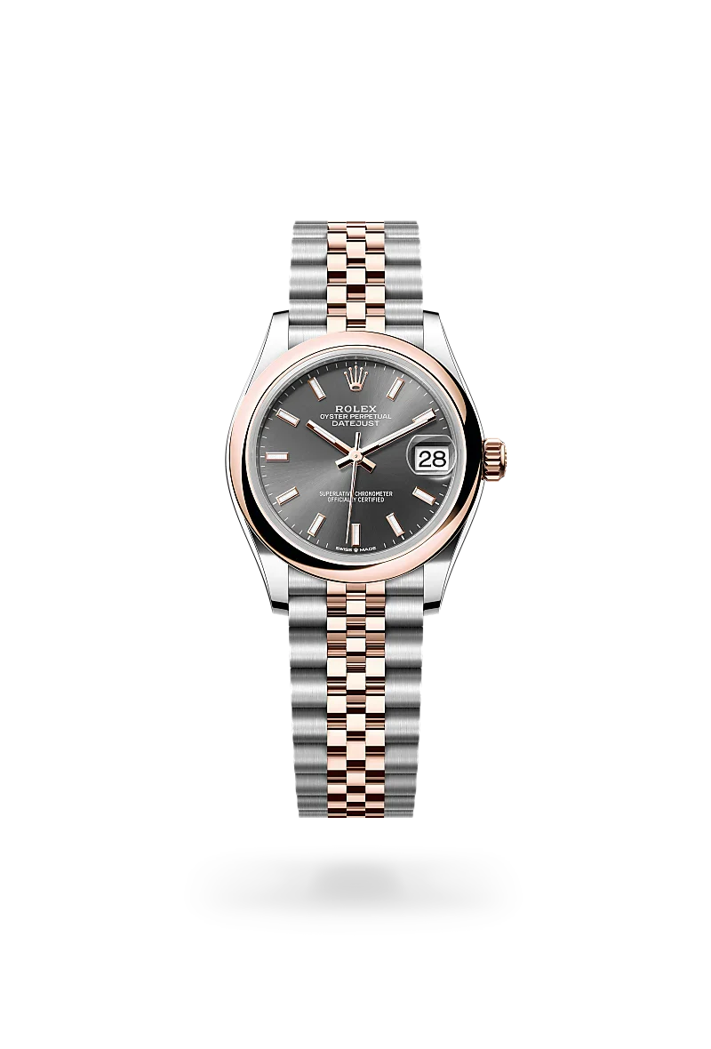 Rolex Datejust 31 in Everose Rolesor - combination of Oystersteel and Everose gold, M278241-0018 | Walters & Hogsett