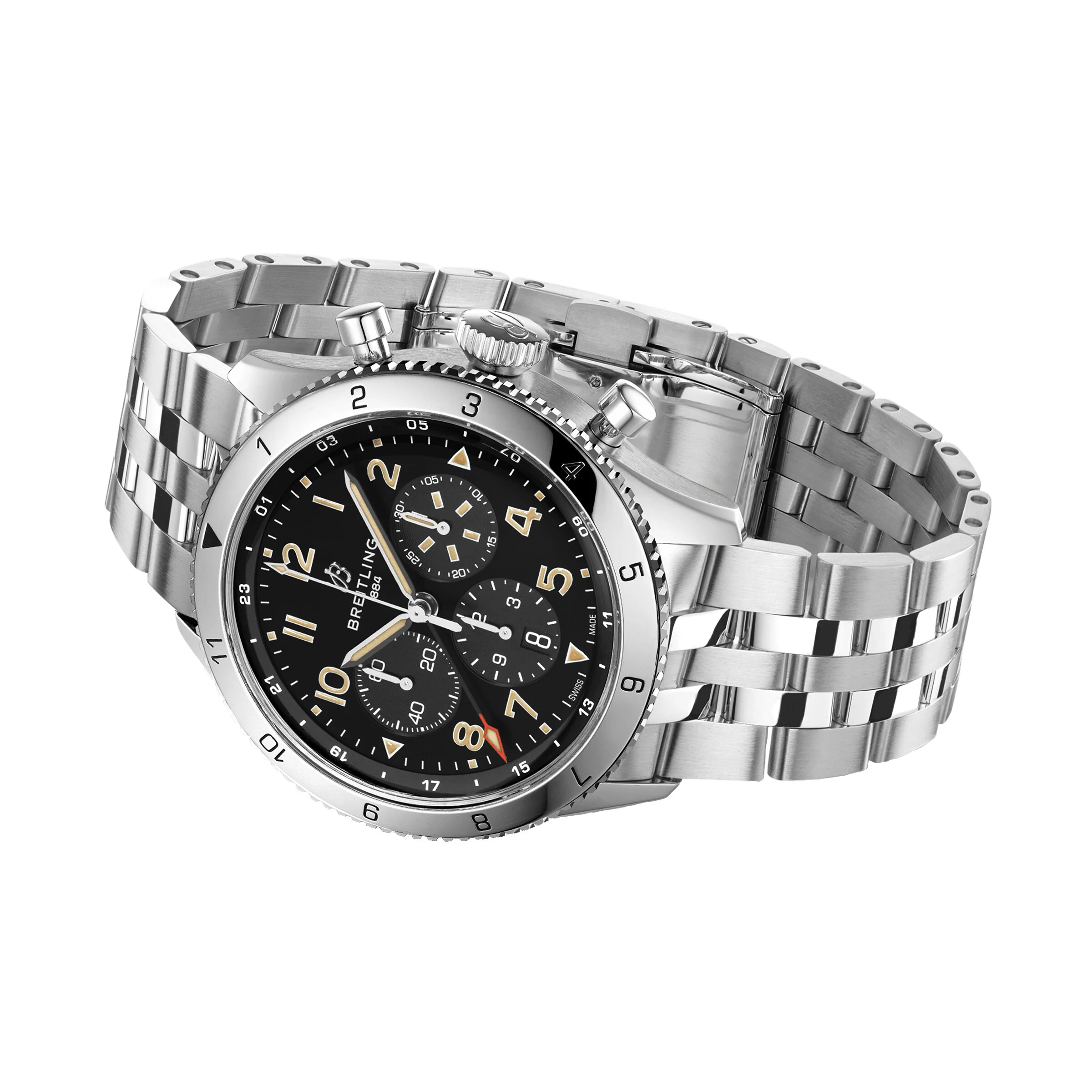 Breitling Super AVI B04 Chronograph GMT 46 P-51 Mustang Men's Aviator