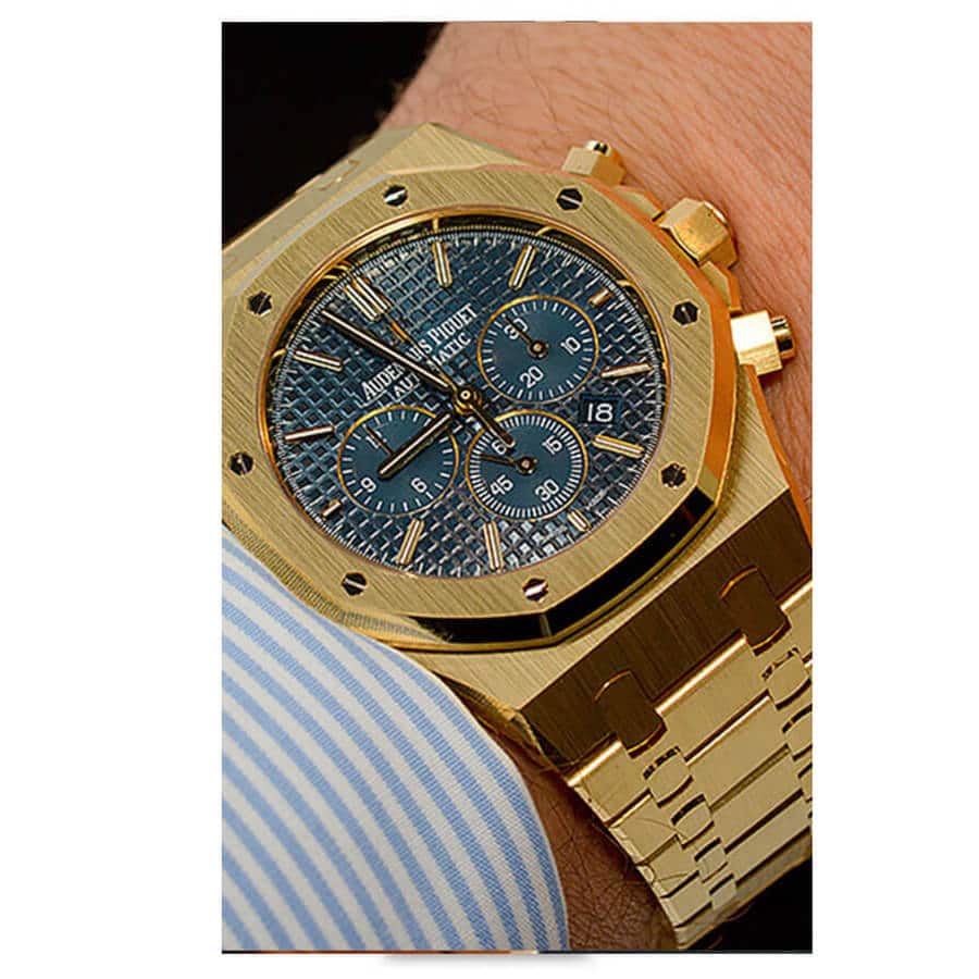 AP Yellow Gold Replica Audemars Piguet