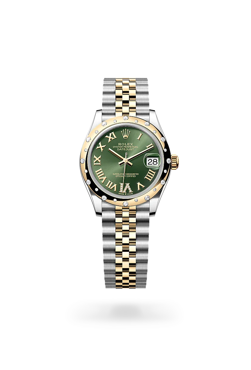 Rolex Datejust 31 in Yellow Rolesor - combination of Oystersteel and yellow gold, M278343RBR-0016 | Walters & Hogsett
