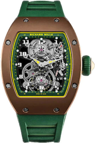Richard Mille Chronograph Tourbillon Brown Cermet 48mm Openworked Dial | RM17-01