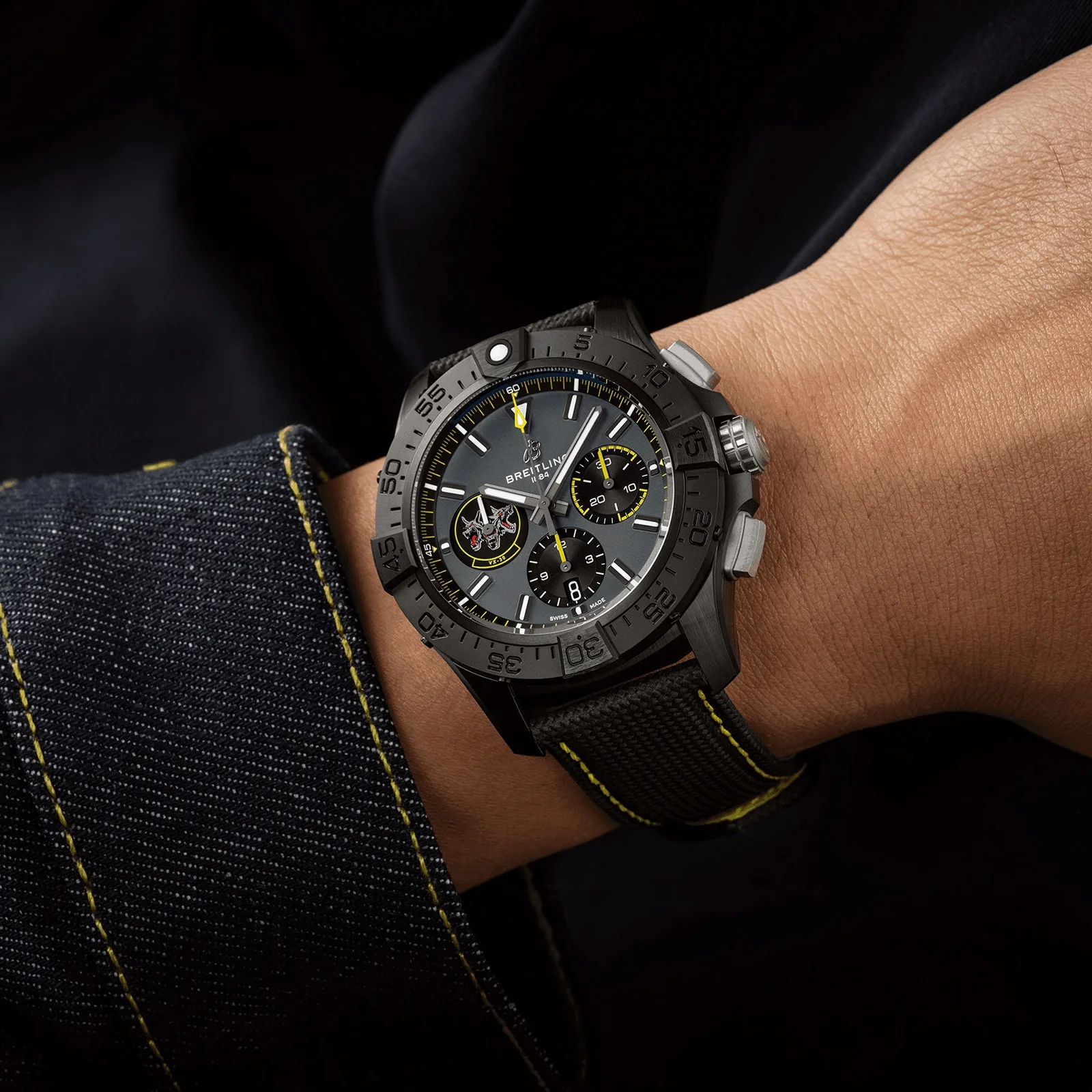 Breitling Avenger B01 Chronograph 44 Night Mission Bloodhounds Men's