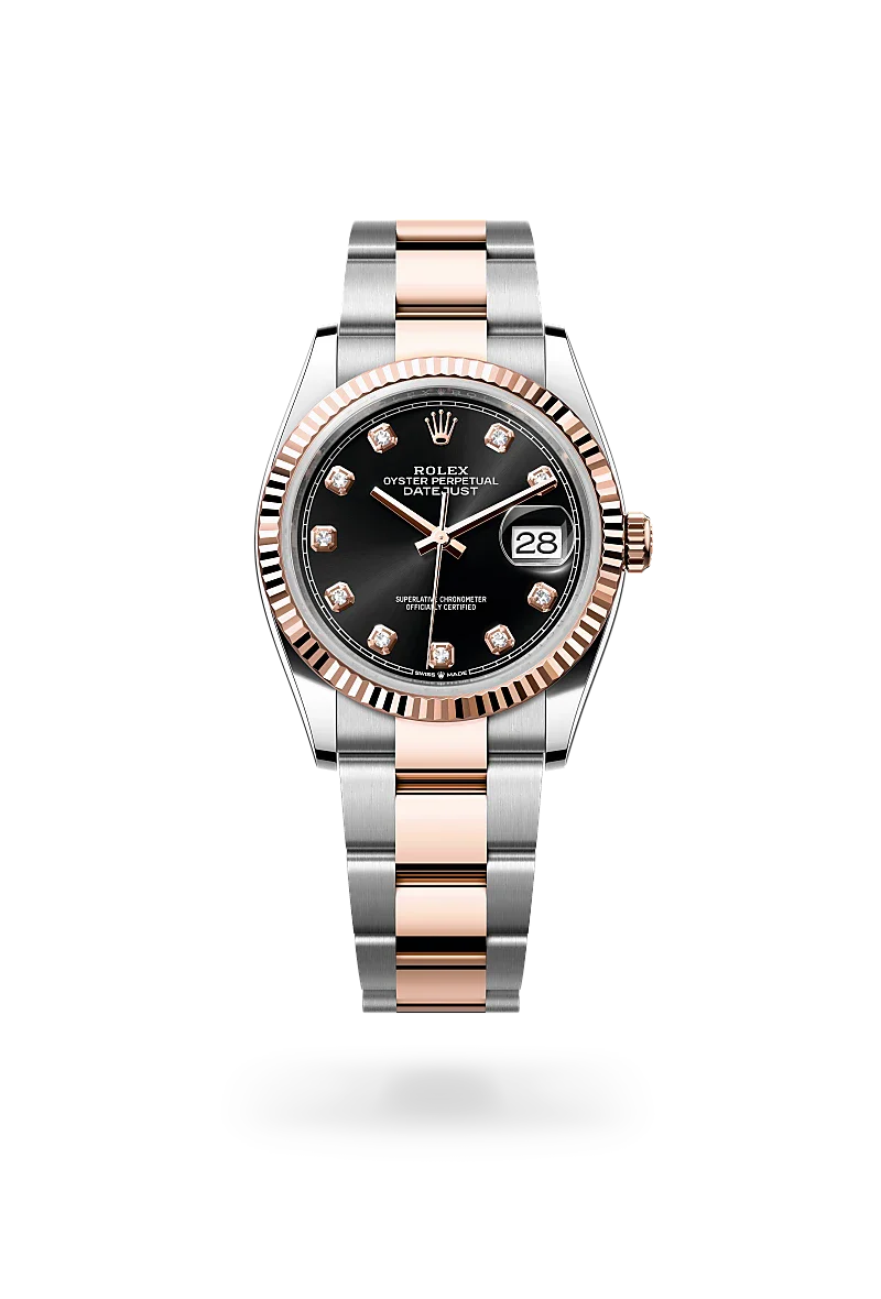 Rolex Datejust 36 in Everose Rolesor - combination of Oystersteel and Everose gold, M126231-0020 | Walters & Hogsett