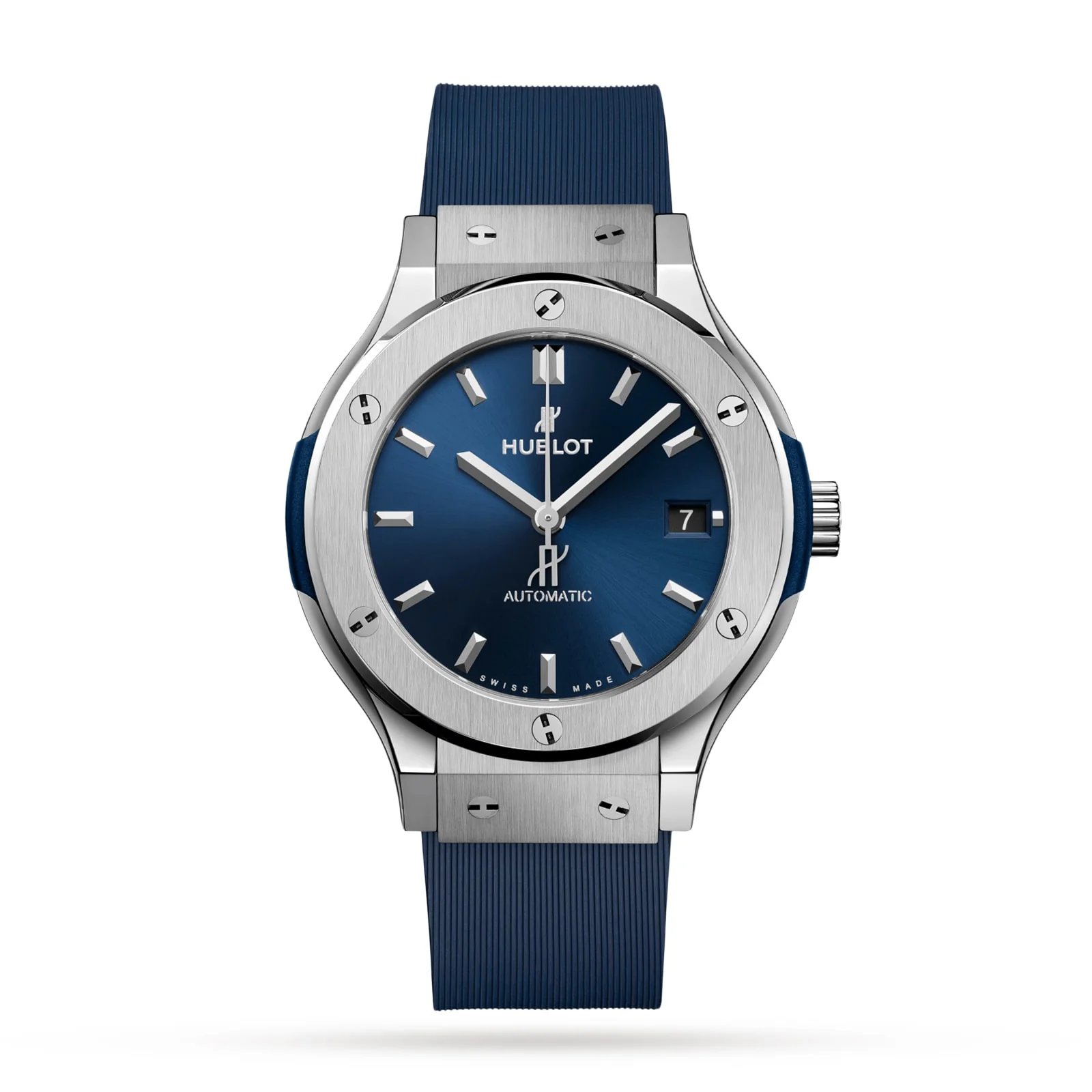 Hublot Classic Fusion Titanium Blue Women's