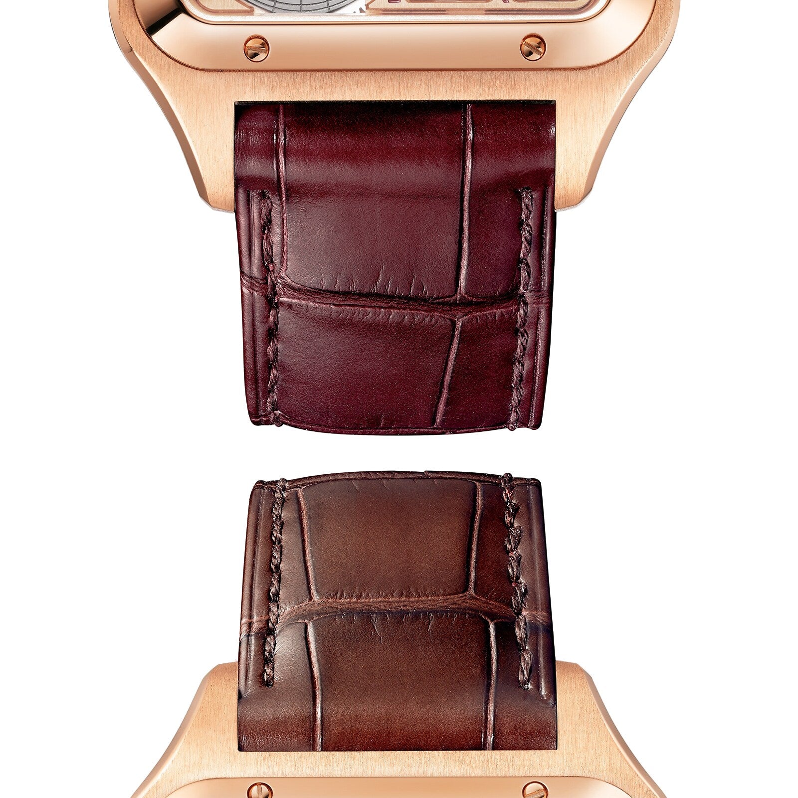 Cartier Santos-Dumont Skeleton with Micro-Rotor Men's