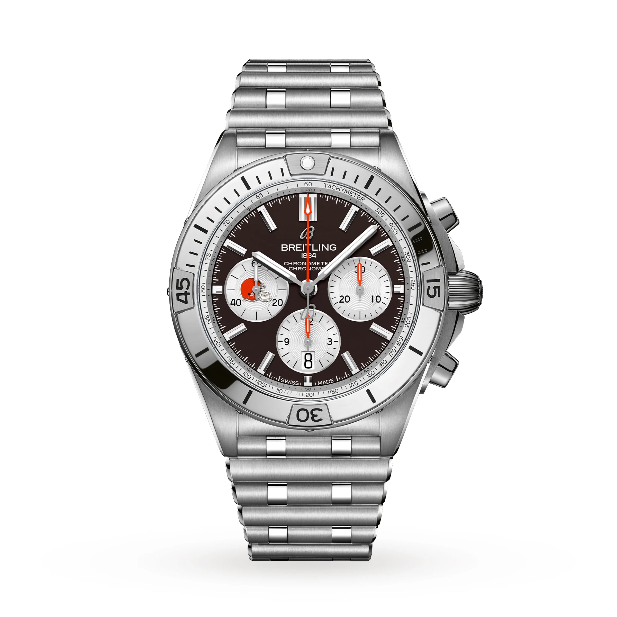 Breitling Chronomat B01 42 NFL Cleveland Browns Edition Men's