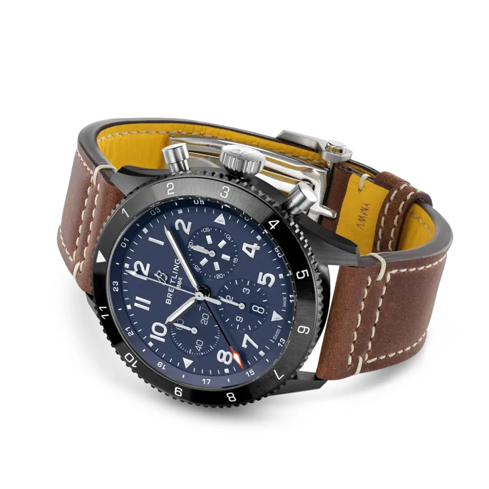 Breitling Super AVI B04 Chronograph GMT 46 Tribute To Vought F4U Men's Aviator