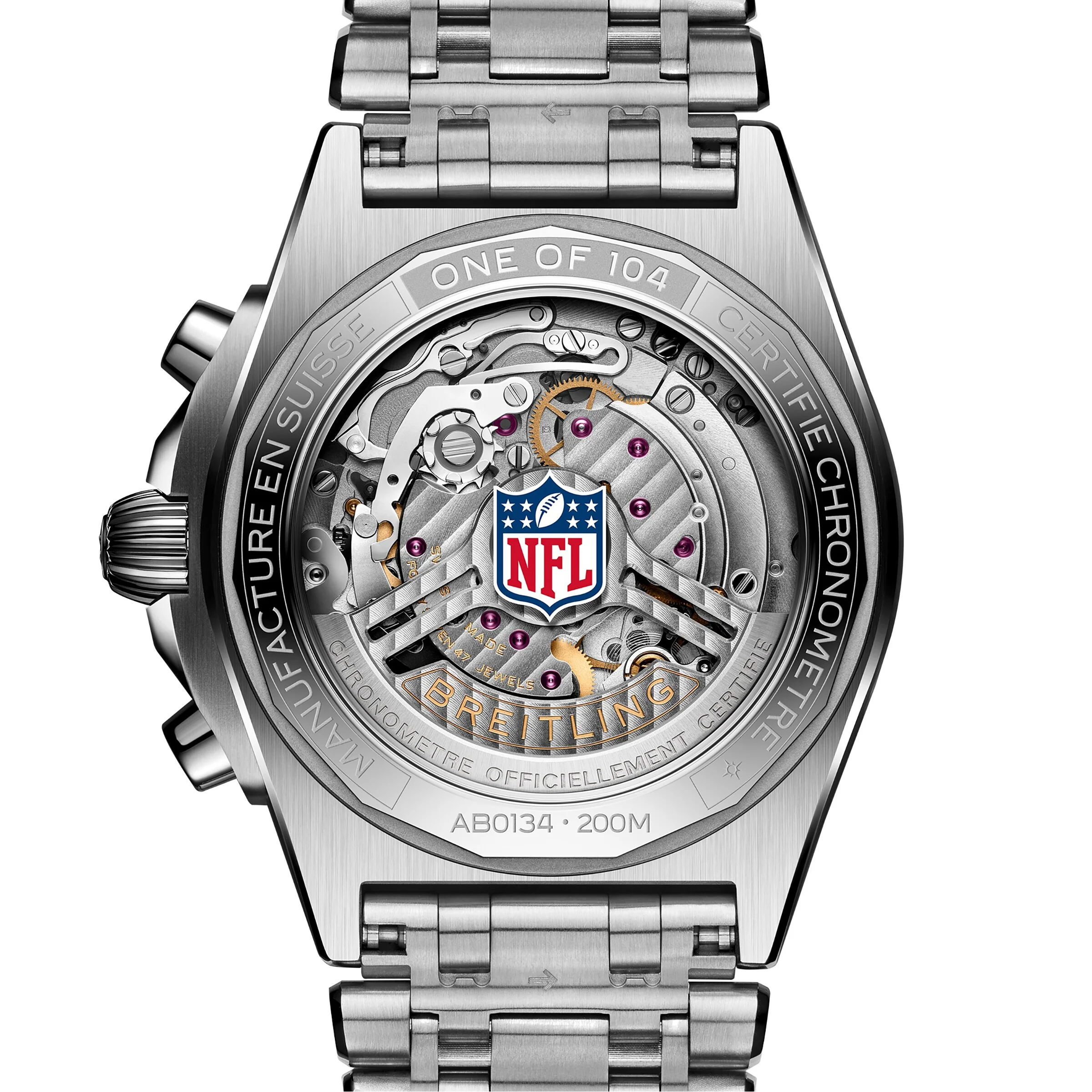 Breitling Chronomat B01 42 NFL Cleveland Browns Edition Men's