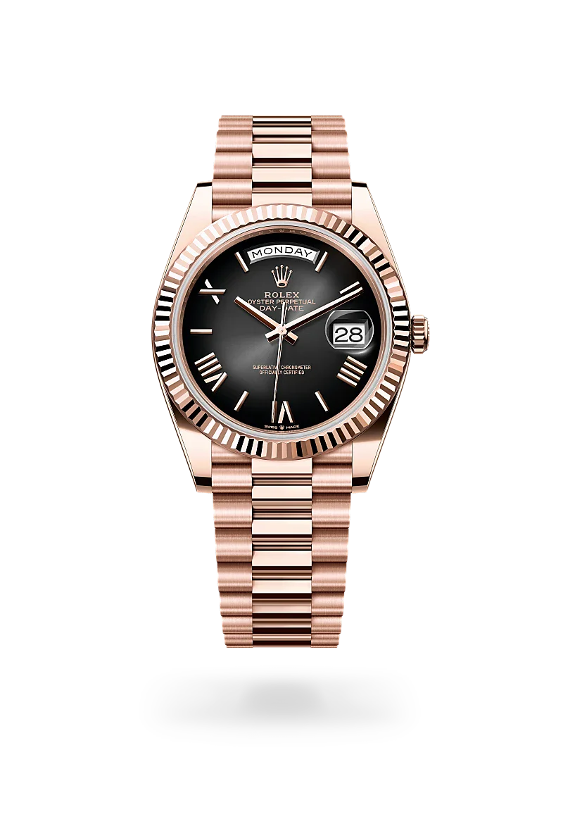 Rolex Day-Date 40 in 18 kt Everose gold, M228235-0055 | Walters & Hogsett