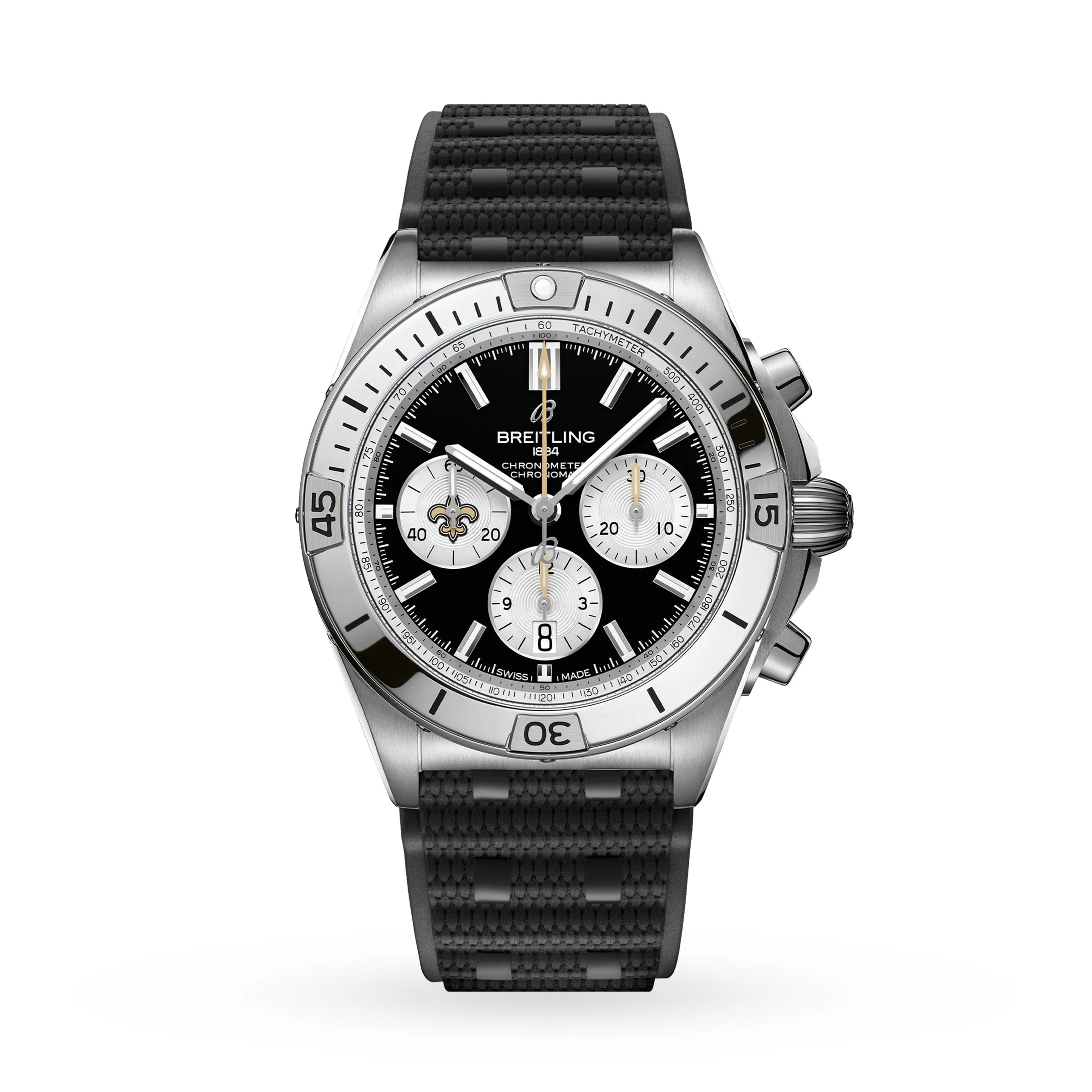 Breitling Chronomat B01 42 NFL New Orleans Saints Edition Men's