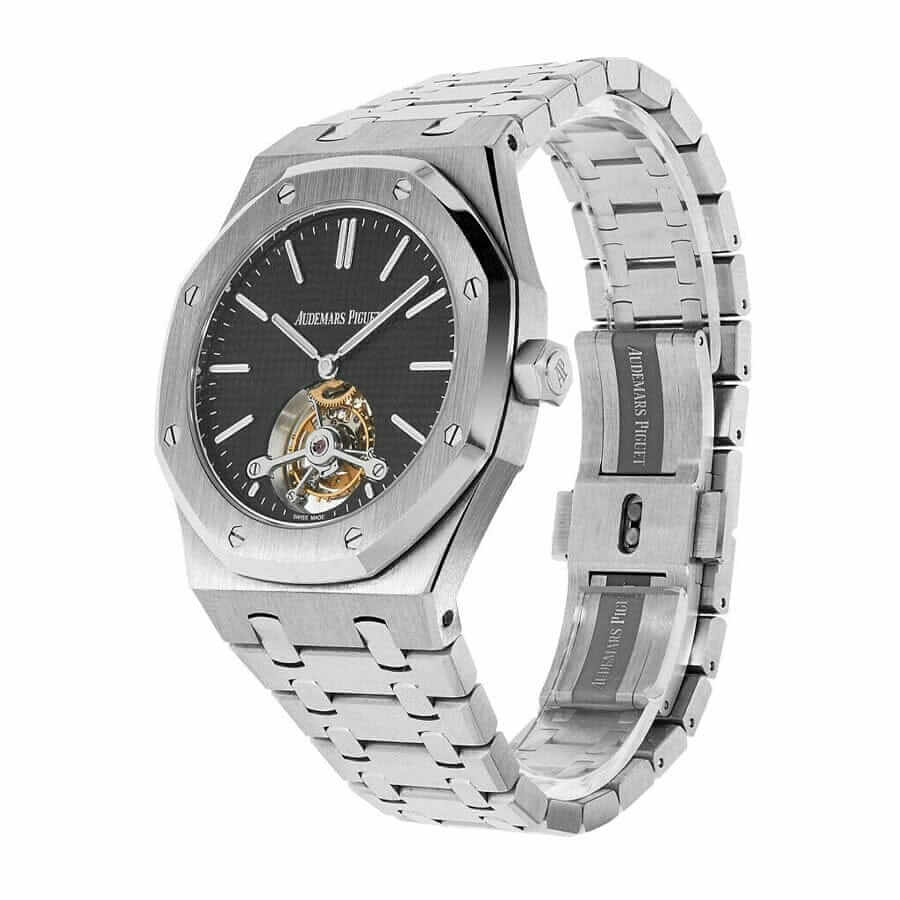 Royal Oak Tourbillon Black Replica Audemars Piguet