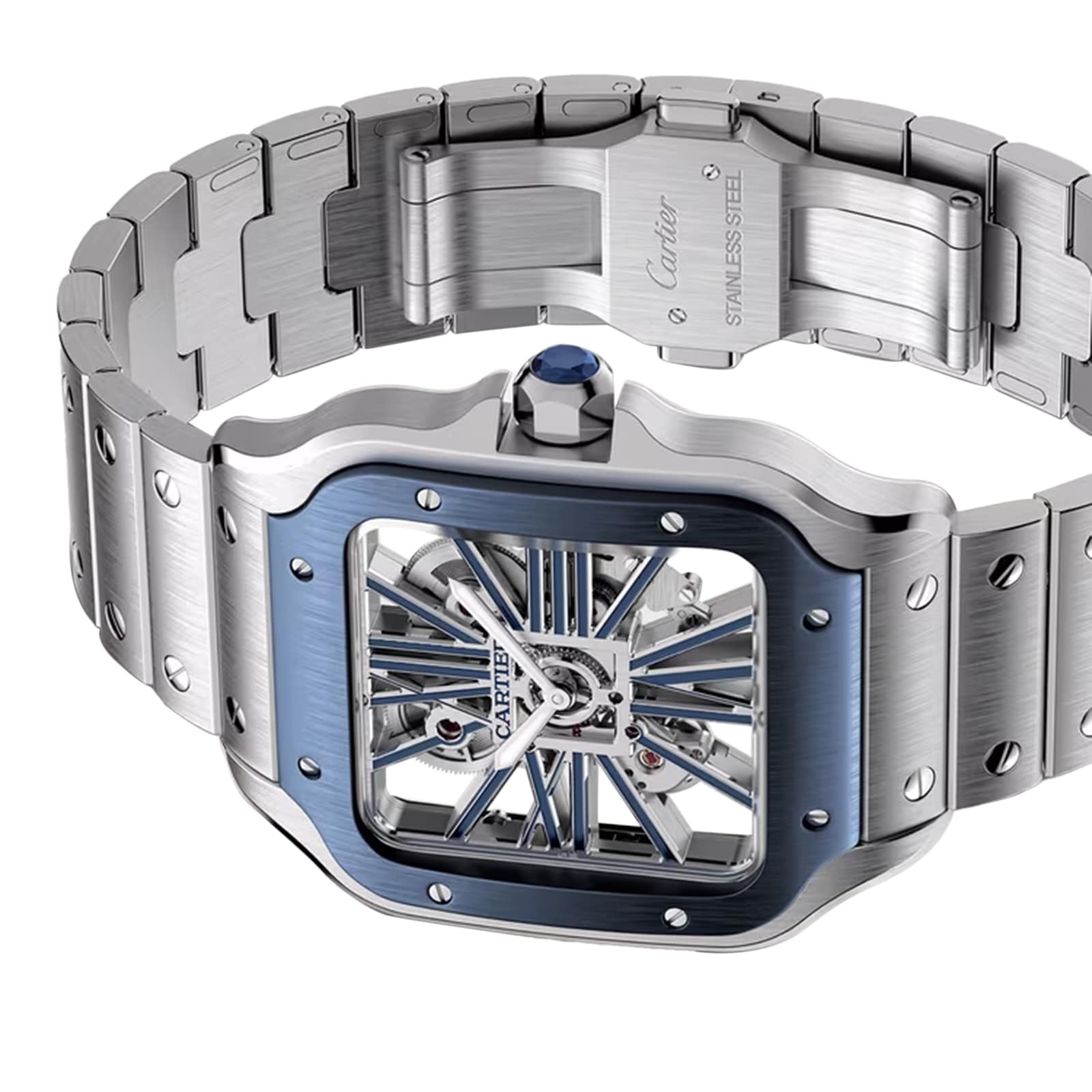 Cartier Santos de Cartier Skeleton Men's