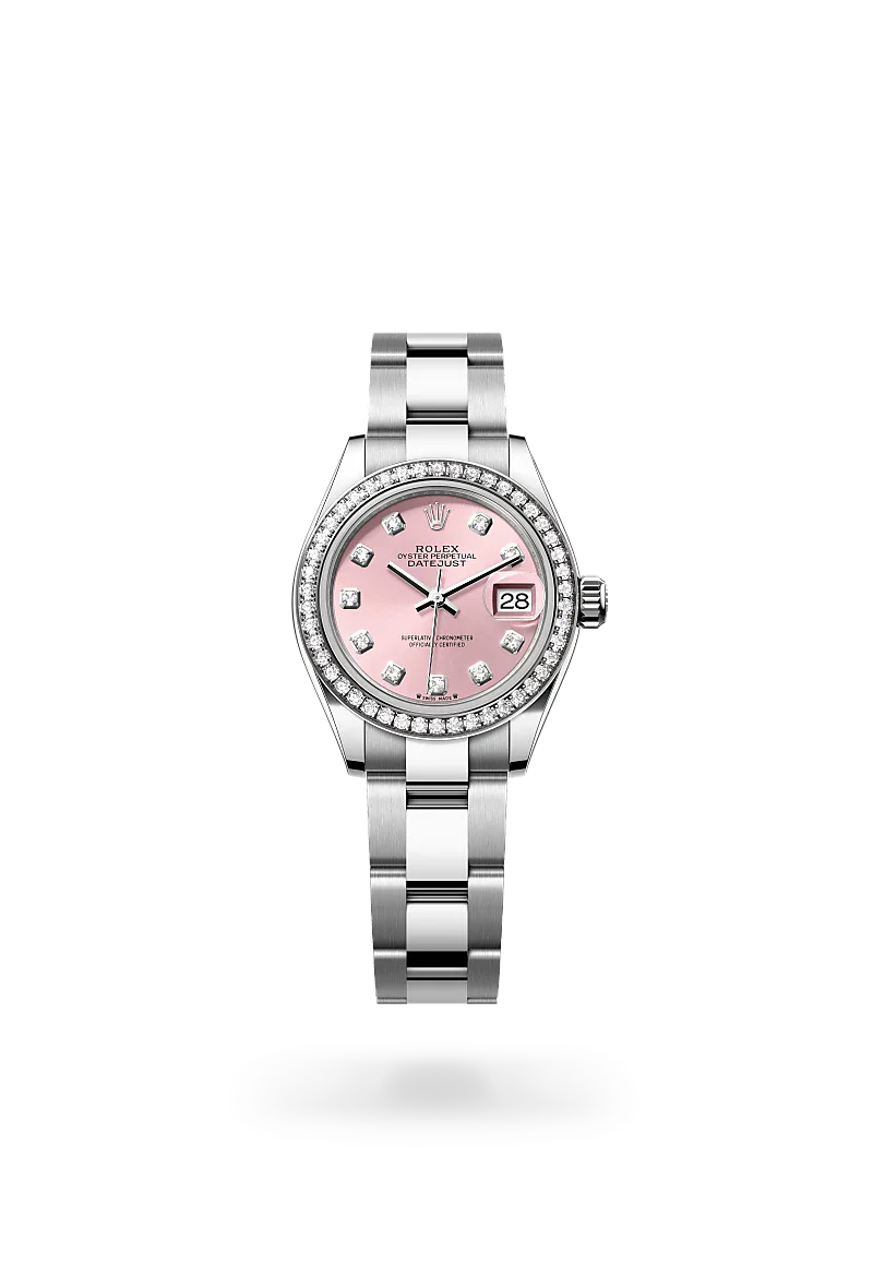 Rolex Lady-Datejust in White Rolesor - combination of Oystersteel and white gold, M279384RBR-0004 | Walters & Hogsett