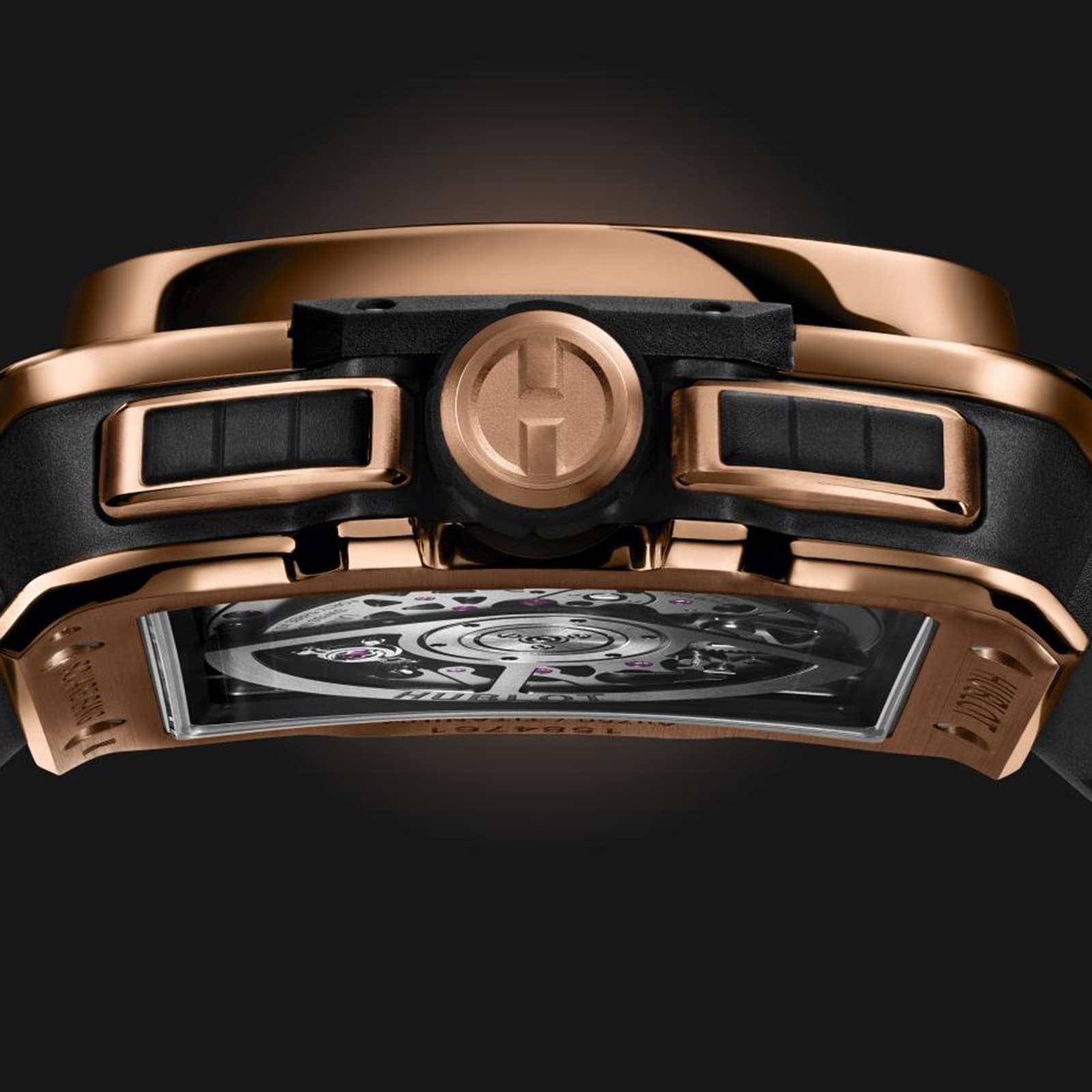 Hublot Square Bang Unico King Gold Men's