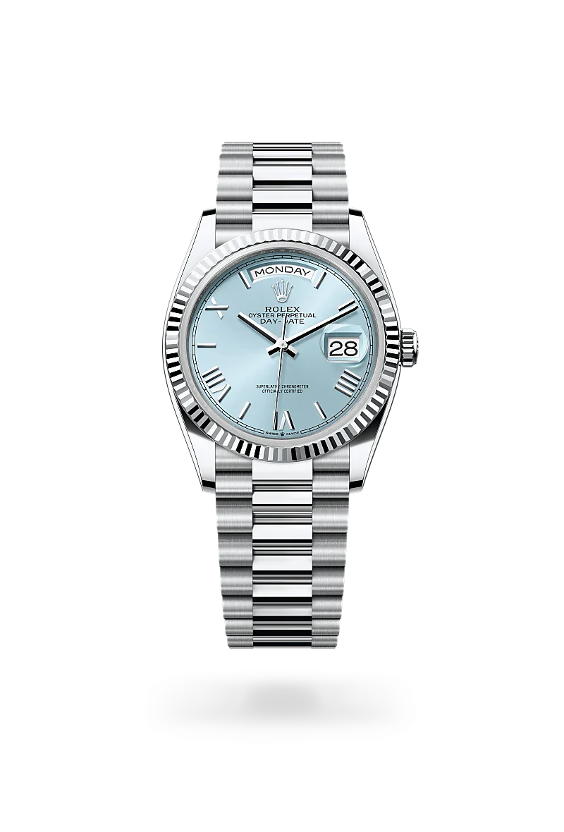 Rolex Day-Date 36 in Platinum, M128236-0018 | Walters & Hogsett