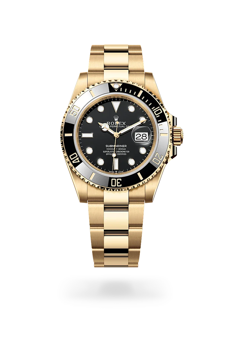 Rolex Submariner Date in 18 kt yellow gold, M126618LN-0002 | Walters & Hogsett