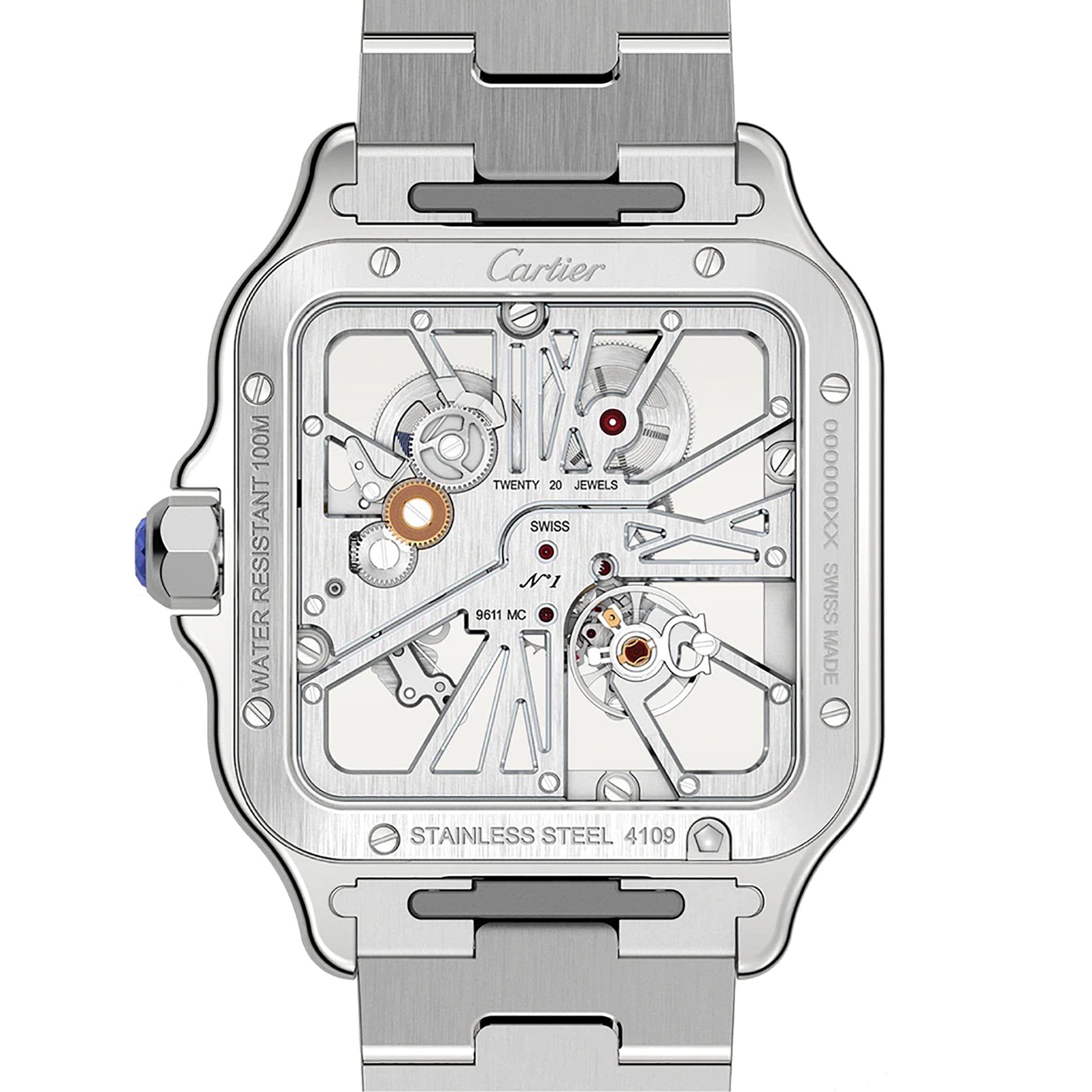 Cartier Santos de Cartier Skeleton Men's