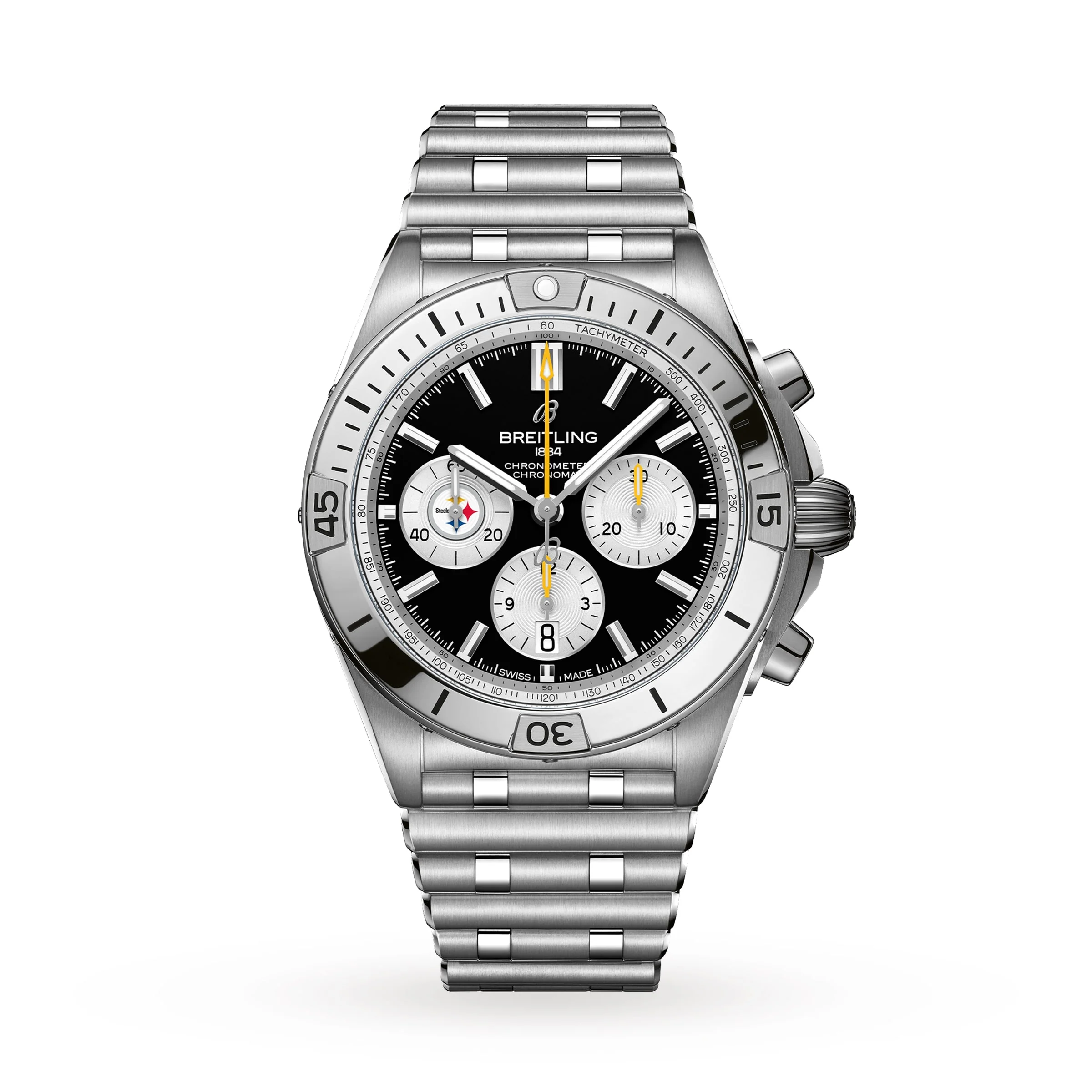 Breitling Chronomat B01 42 NFL Pittsburgh Steelers Edition Men's